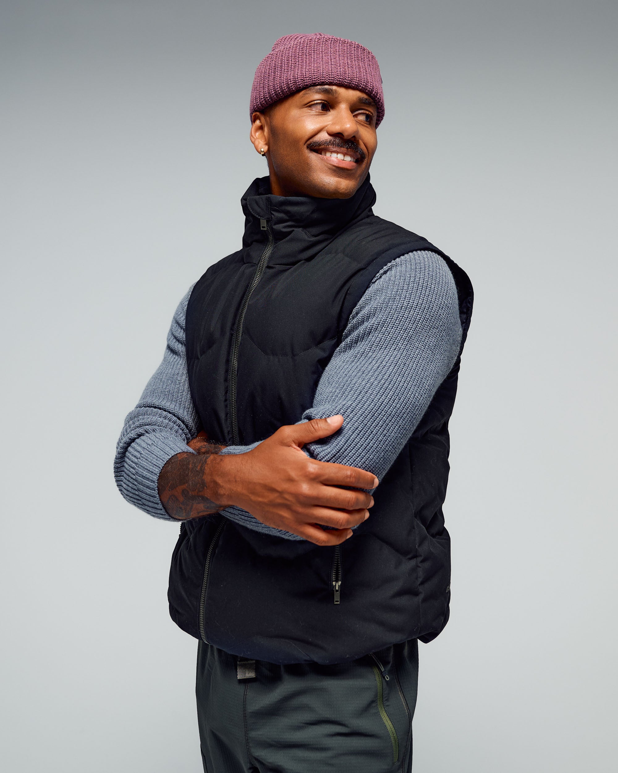 Men's Frisco X Down Vest - Black – Kathmandu NZ
