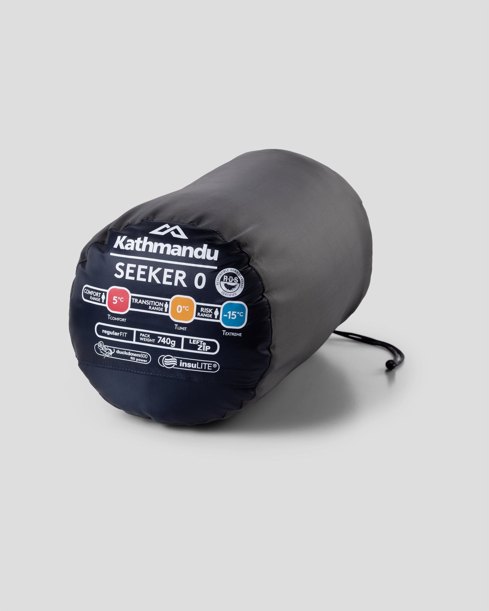 Seeker 0 Sleeping Bag - Mid Navy – Kathmandu NZ