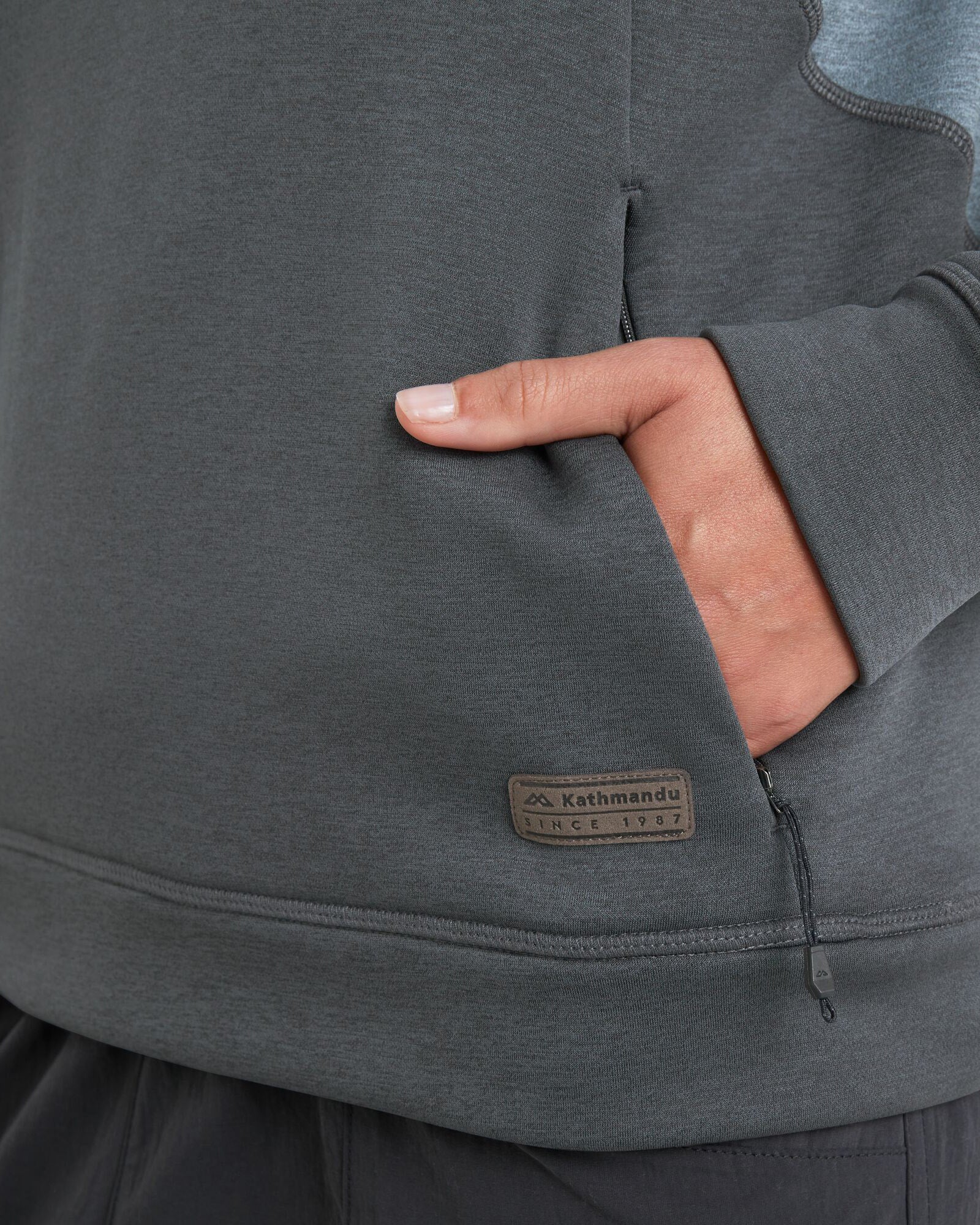 Ohoka Women's Pullover - Night Marle/Rain Marle – Kathmandu NZ