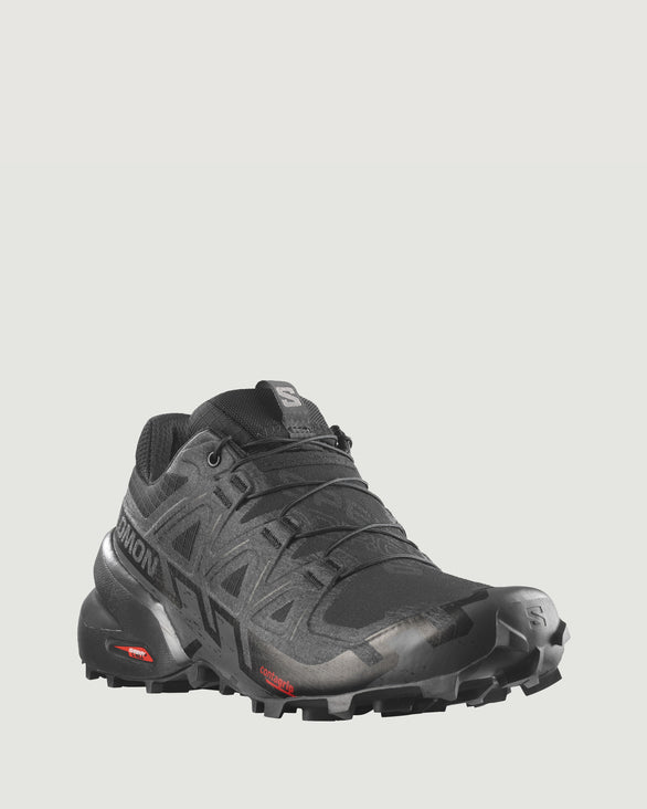 Men's Salomon Speedcross Trail Running Shoes Black/Black