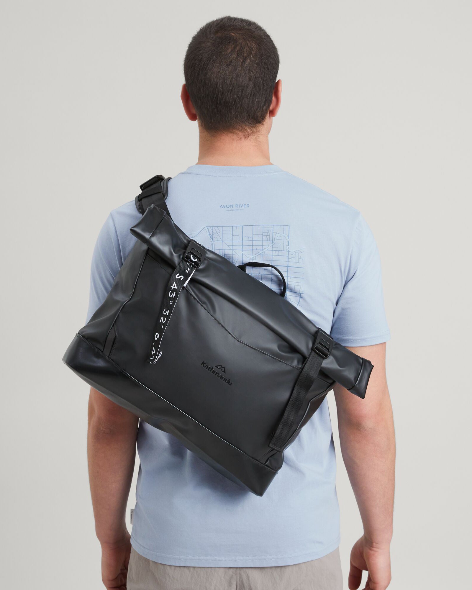 Messenger Bag Back River Bags Amphi Roll Top Messenger Bag 15L