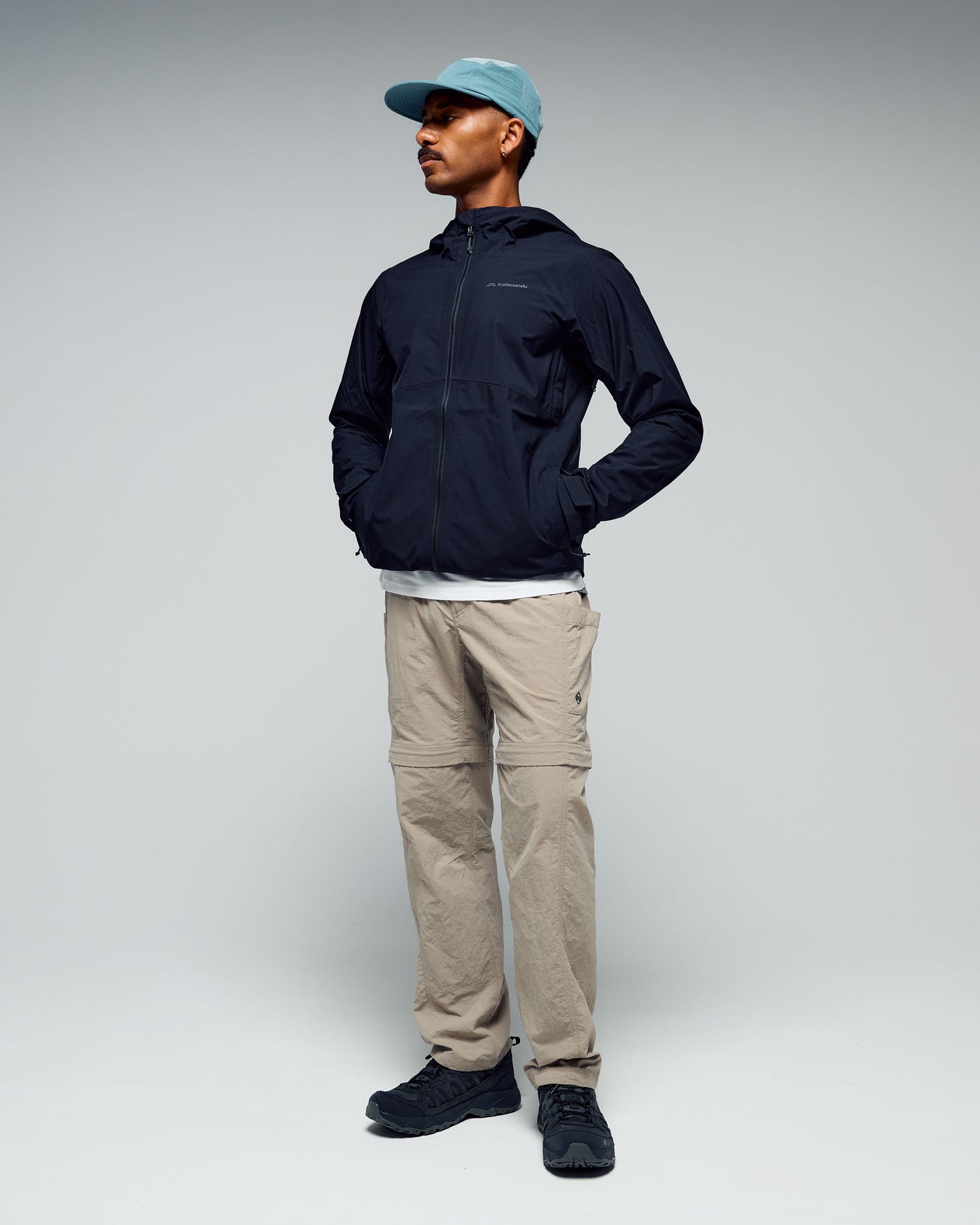 Men's Trailhead Stretch 2.5-layer Rain Jacket - Black Stingray