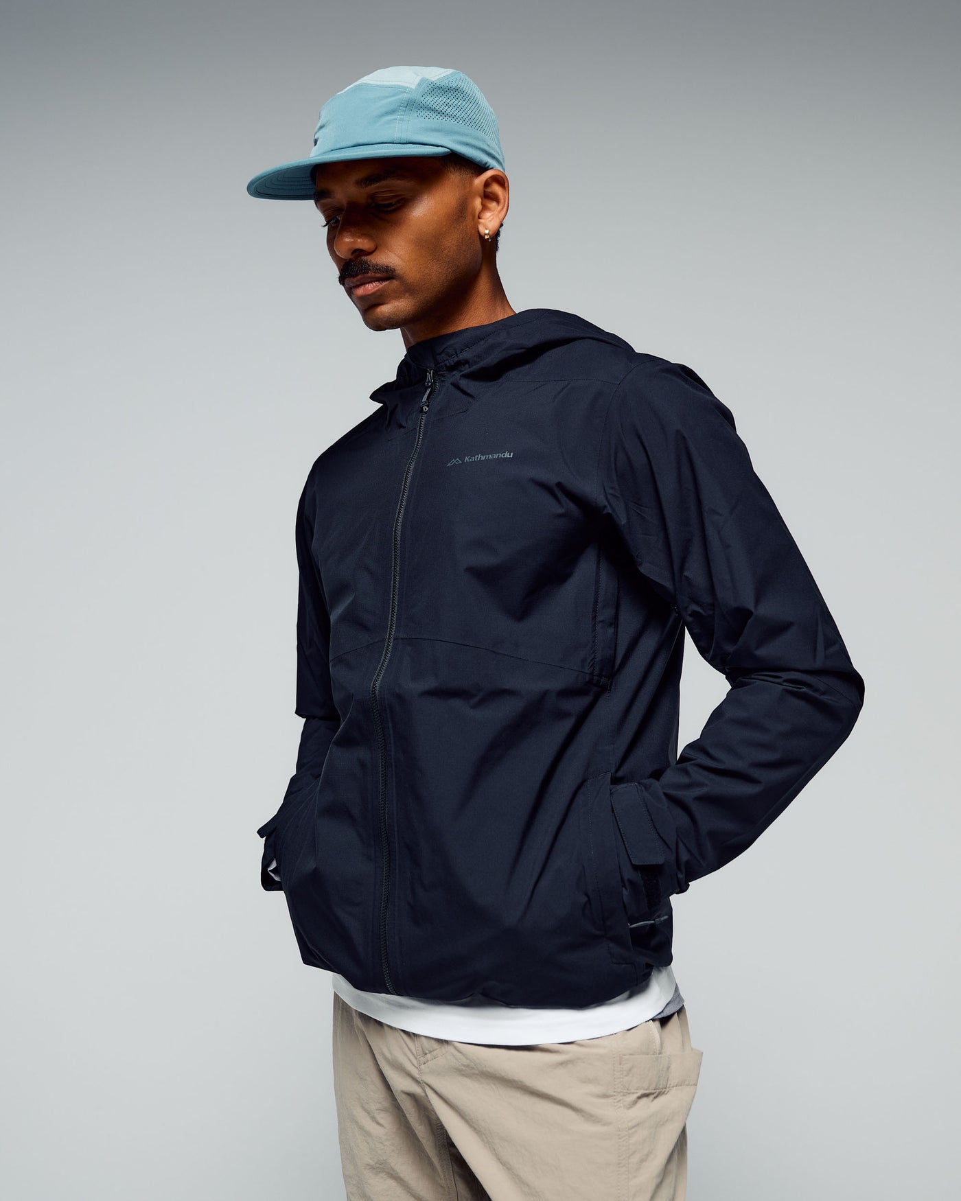 Men's Trailhead Stretch 2.5-layer Rain Jacket - Black Stingray