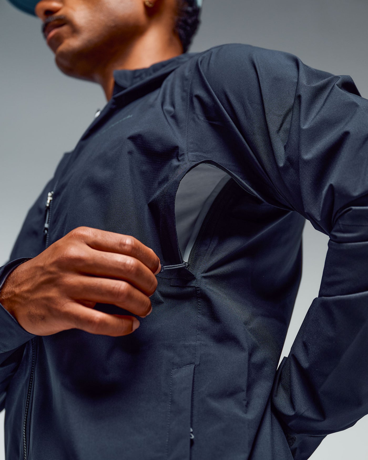Men's Trailhead Stretch 2.5-layer Rain Jacket - Black Stingray
