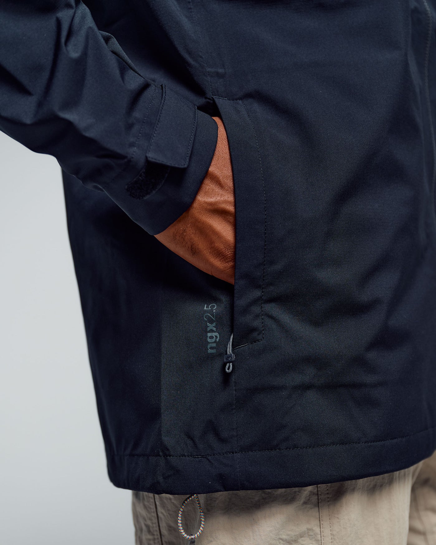 Men's Trailhead Stretch 2.5-layer Rain Jacket - Black Stingray