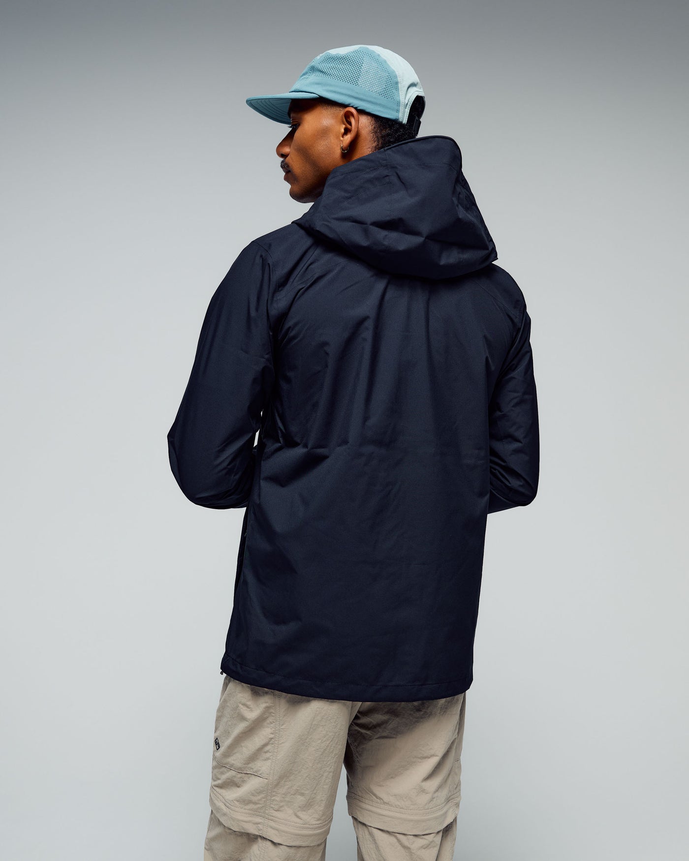 Men's Trailhead Stretch 2.5-layer Rain Jacket - Black Stingray