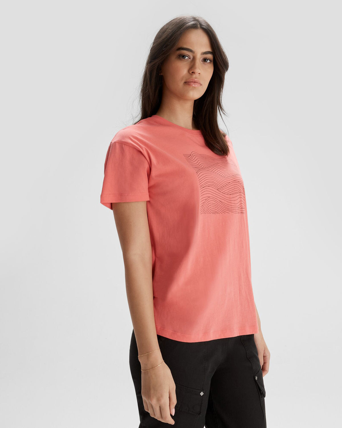 Women's Ripple Organic Cotton T-shirt - Fruity – Kathmandu NZ