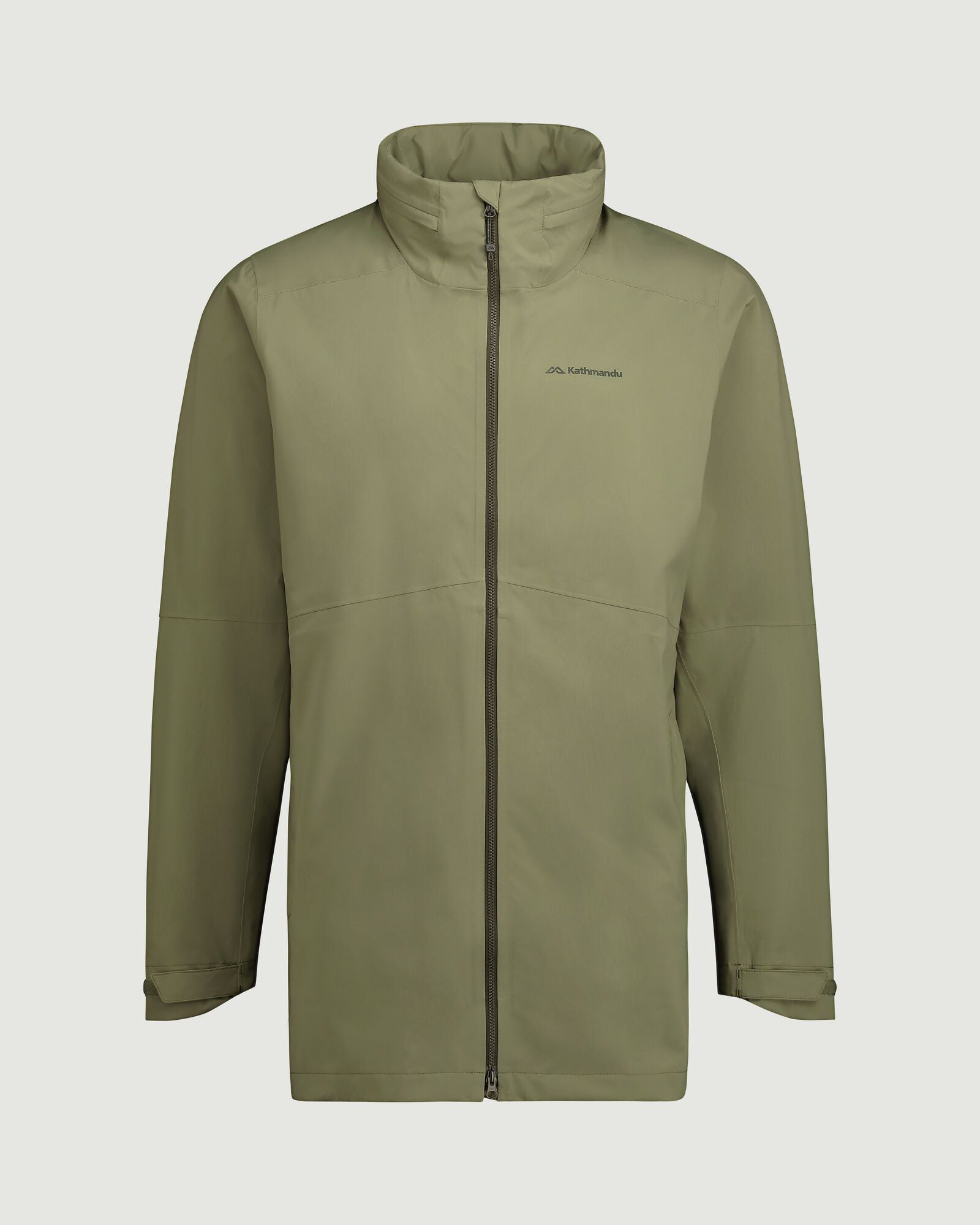 Men's Trailhead Stretch 2.5-layer Rain Parka - Beech – Kathmandu NZ
