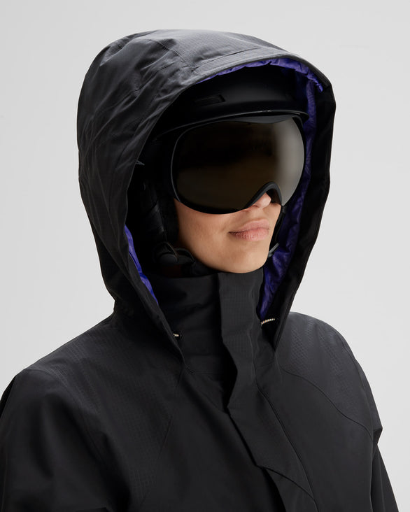 Women's PWDR-Days 2L 3-in-1 Snow Jacket Black Stingray/Dark