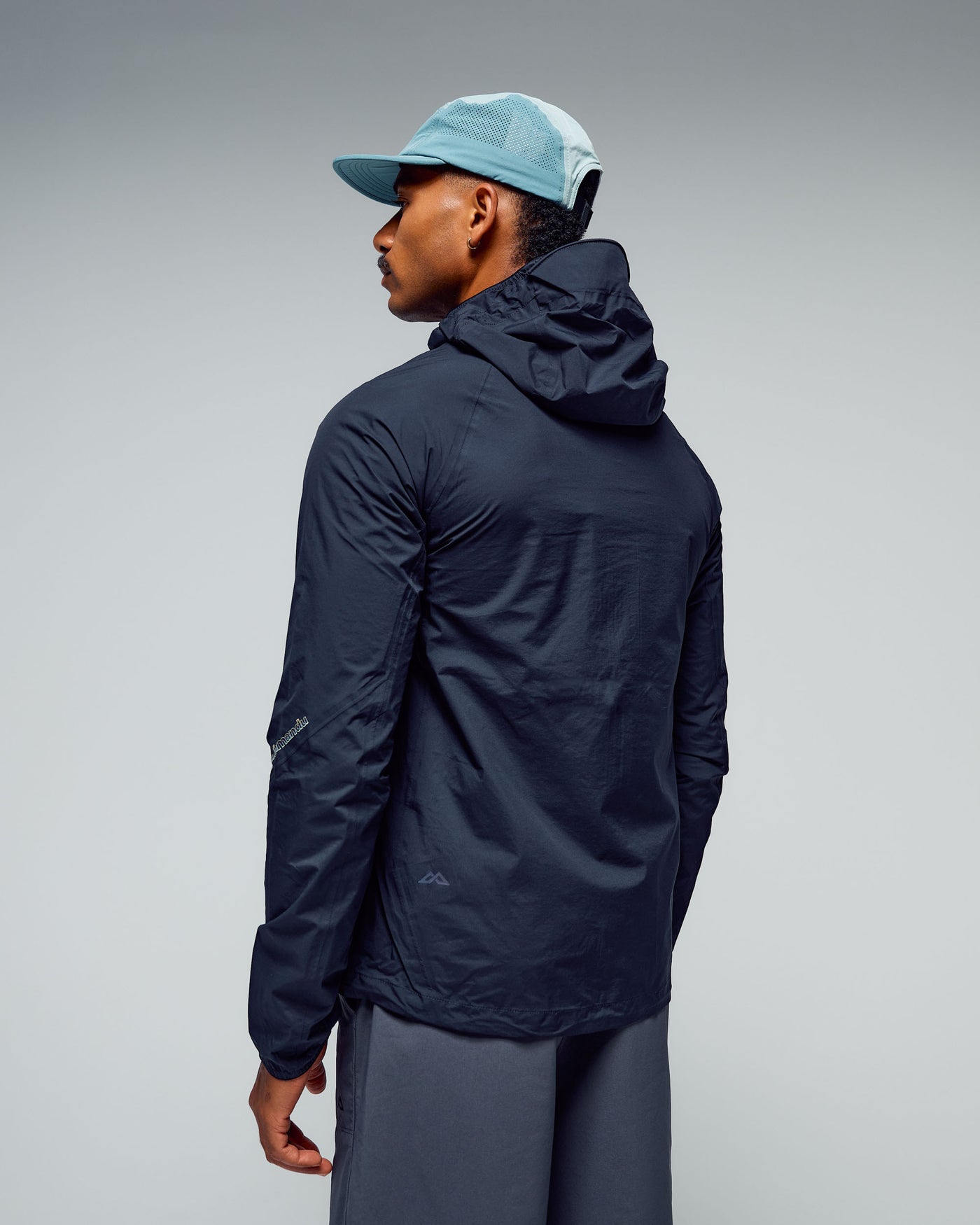 Men's Seeker 2.5L Rain Jacket - Black Stingray