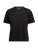 Women's Solid Organic Cotton T-Shirt - Black Stingray