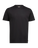 Men's Solid Organic Cotton T-shirt - Black Stingray