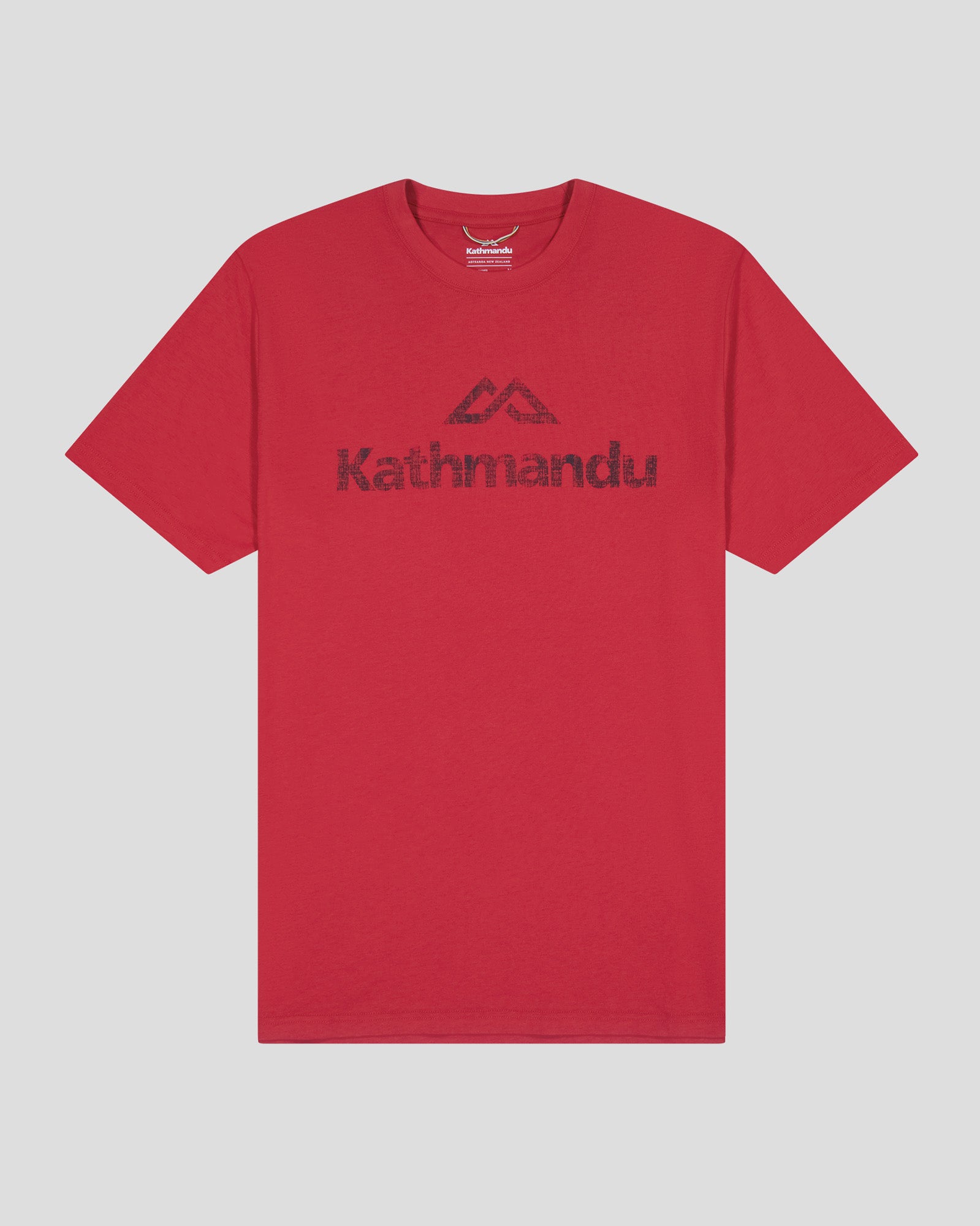 Men's Soft Organic Cotton Short Sleeve Crew Tee | Red
