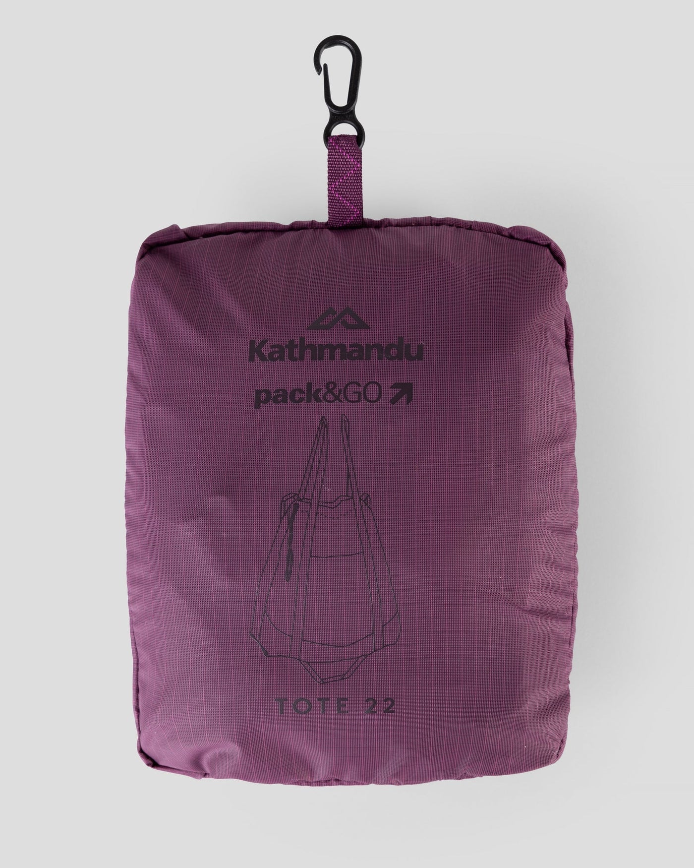 Pack&Go Tote - Washed Berry
