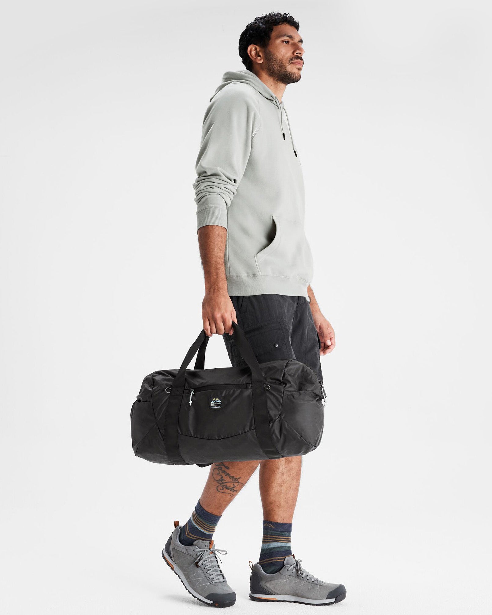 Pack&Go Duffel - Black Stingray – Kathmandu NZ