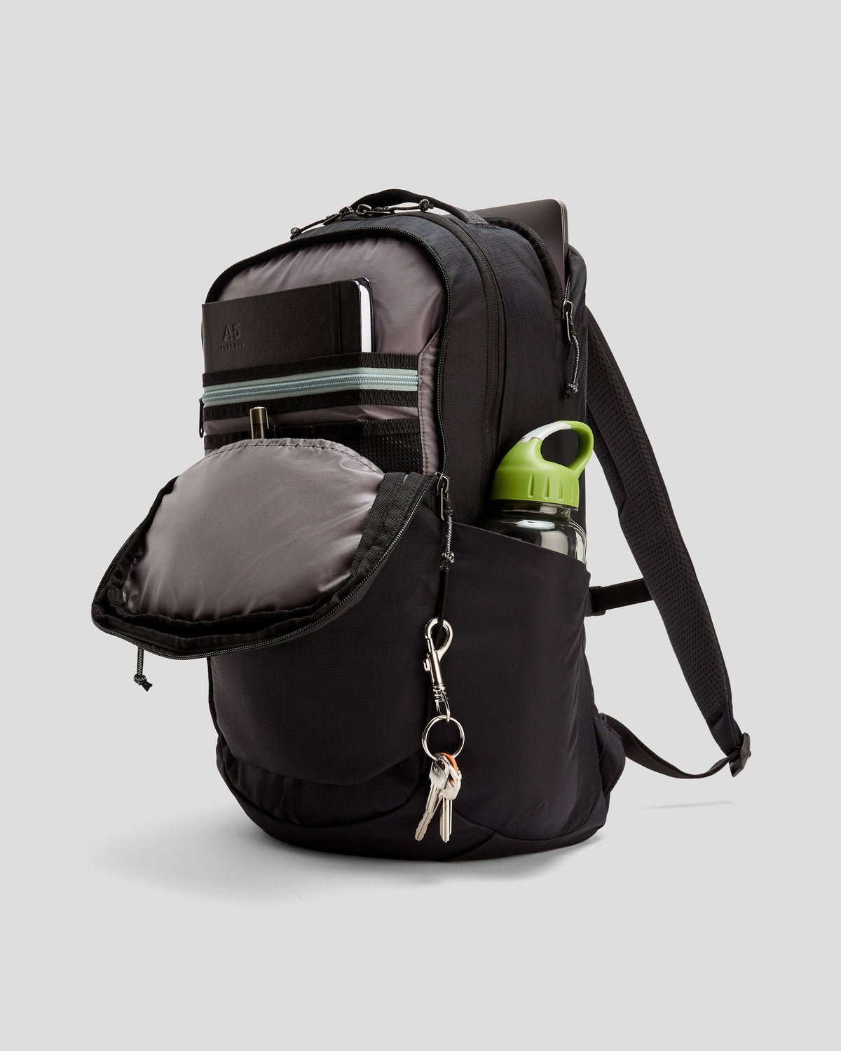 Axon Everyday Backpack - 25L - Black Stingray – Kathmandu NZ