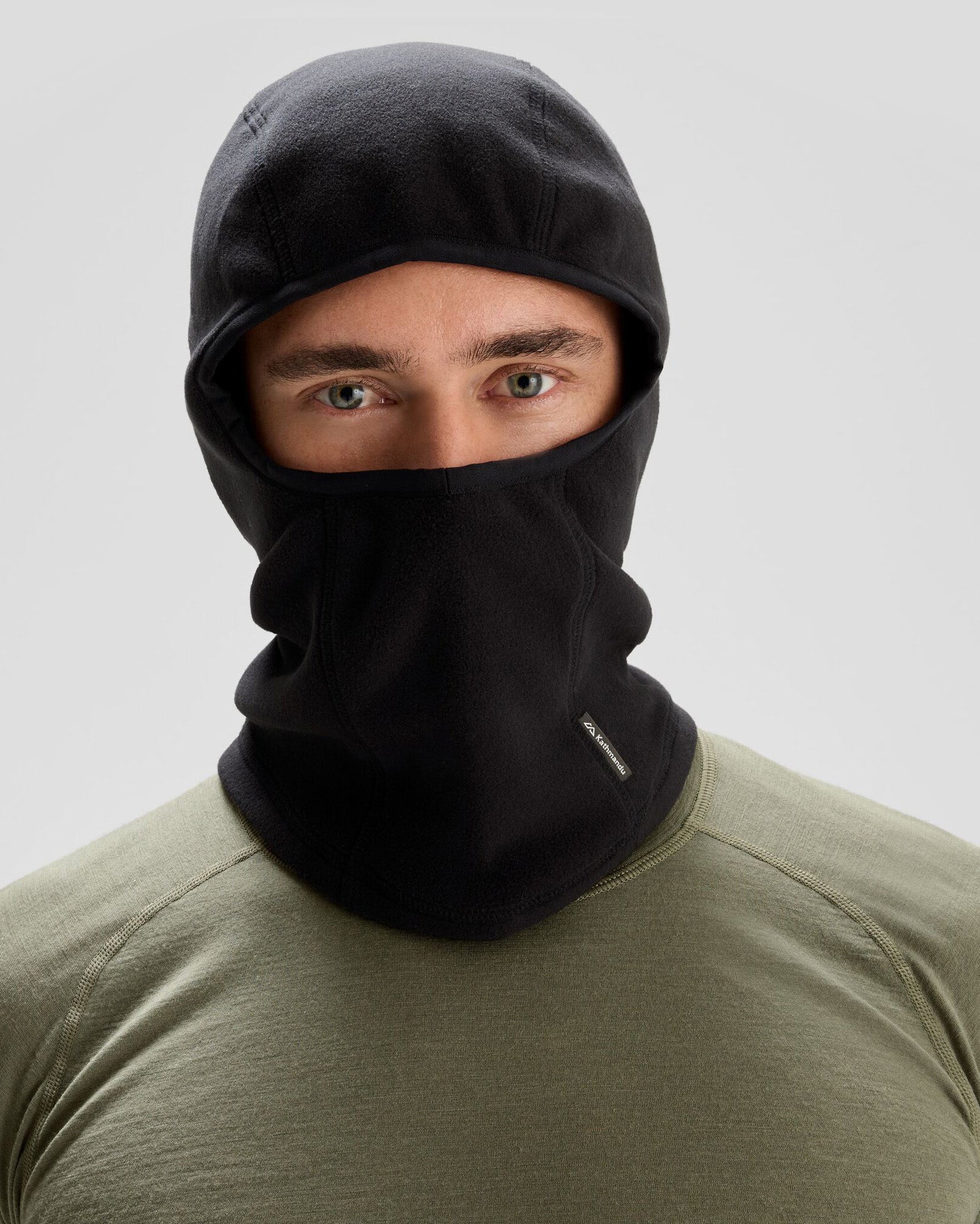 Ridge 100 PrimaLoft® Bio Fleece Balaclava - Black – Kathmandu NZ