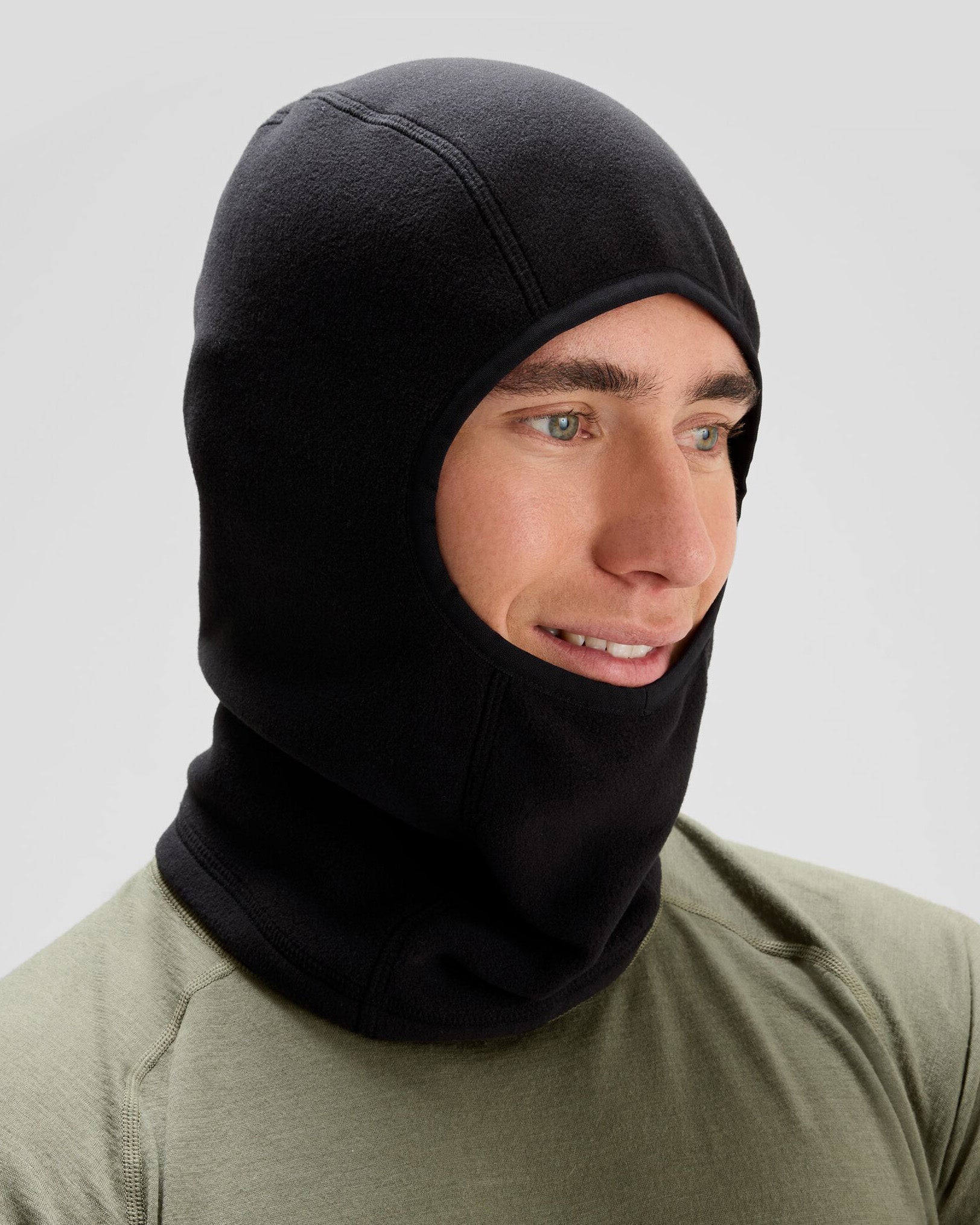 Ridge 100 PrimaLoft® Bio Fleece Balaclava - Black – Kathmandu NZ