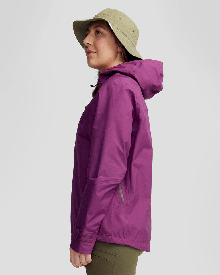 Women’s Ridge 3L GORE-TEX Rain Jacket - Berry