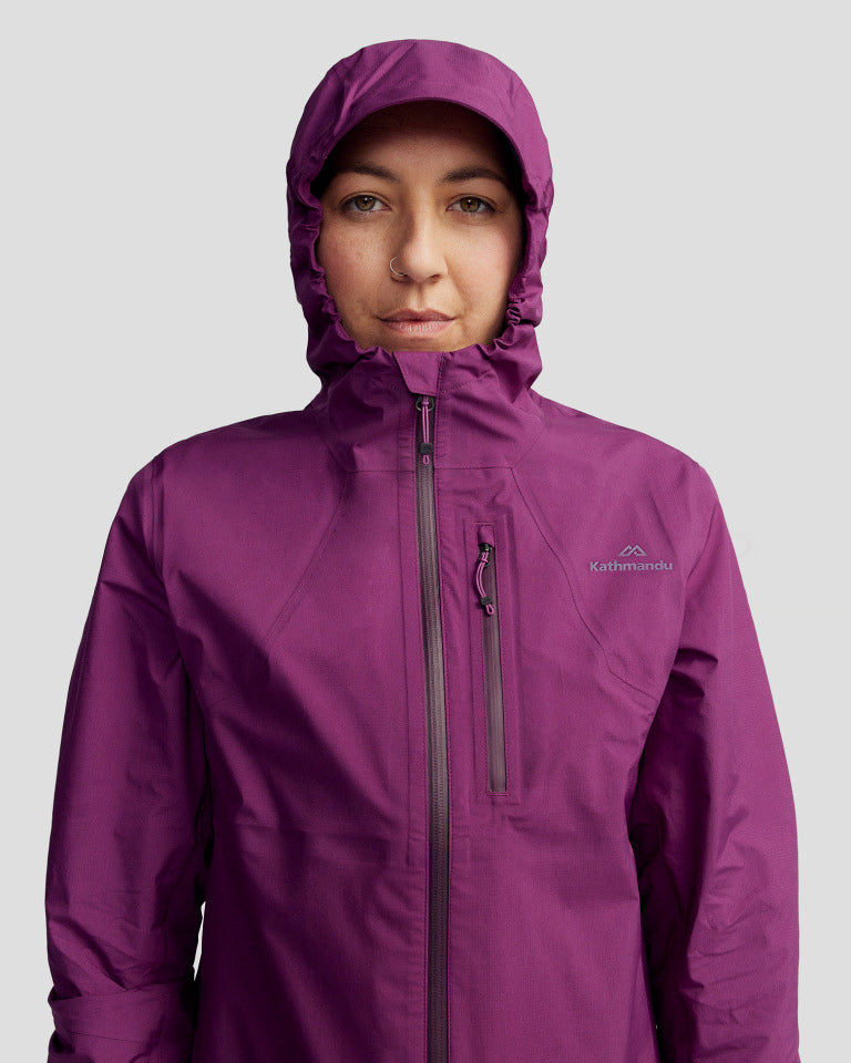 Women’s Ridge 3L GORE-TEX Rain Jacket - Berry