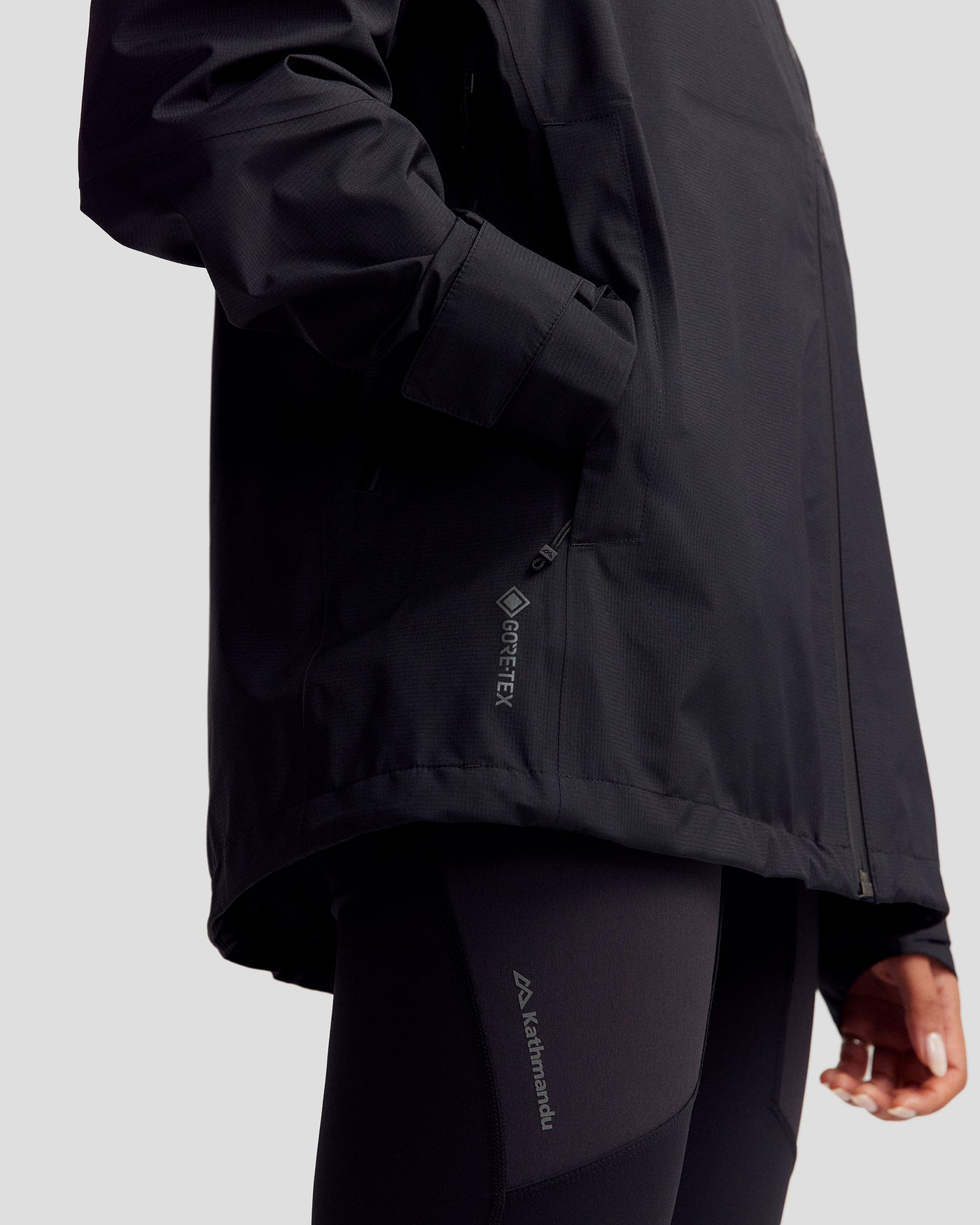 Women’s Ridge 3L GORE-TEX Rain Jacket - Black Stingray