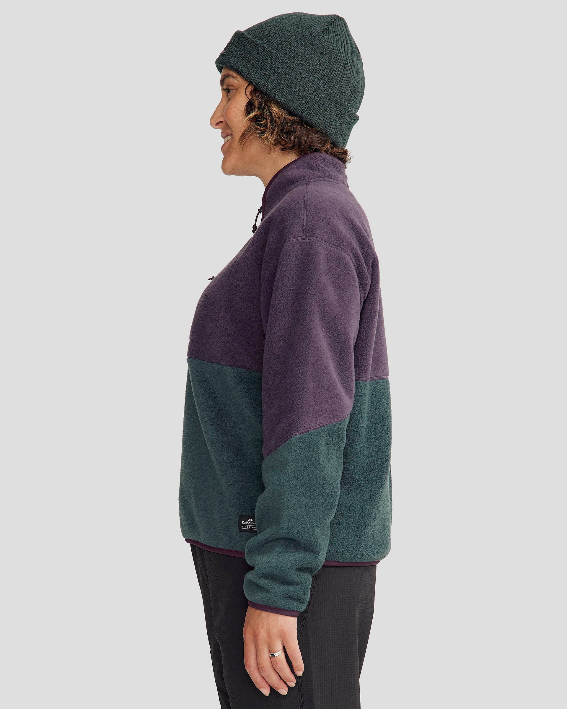 Women's Trailhead Fleece 1/4 Zip Pullover Orbit/Deep Forest