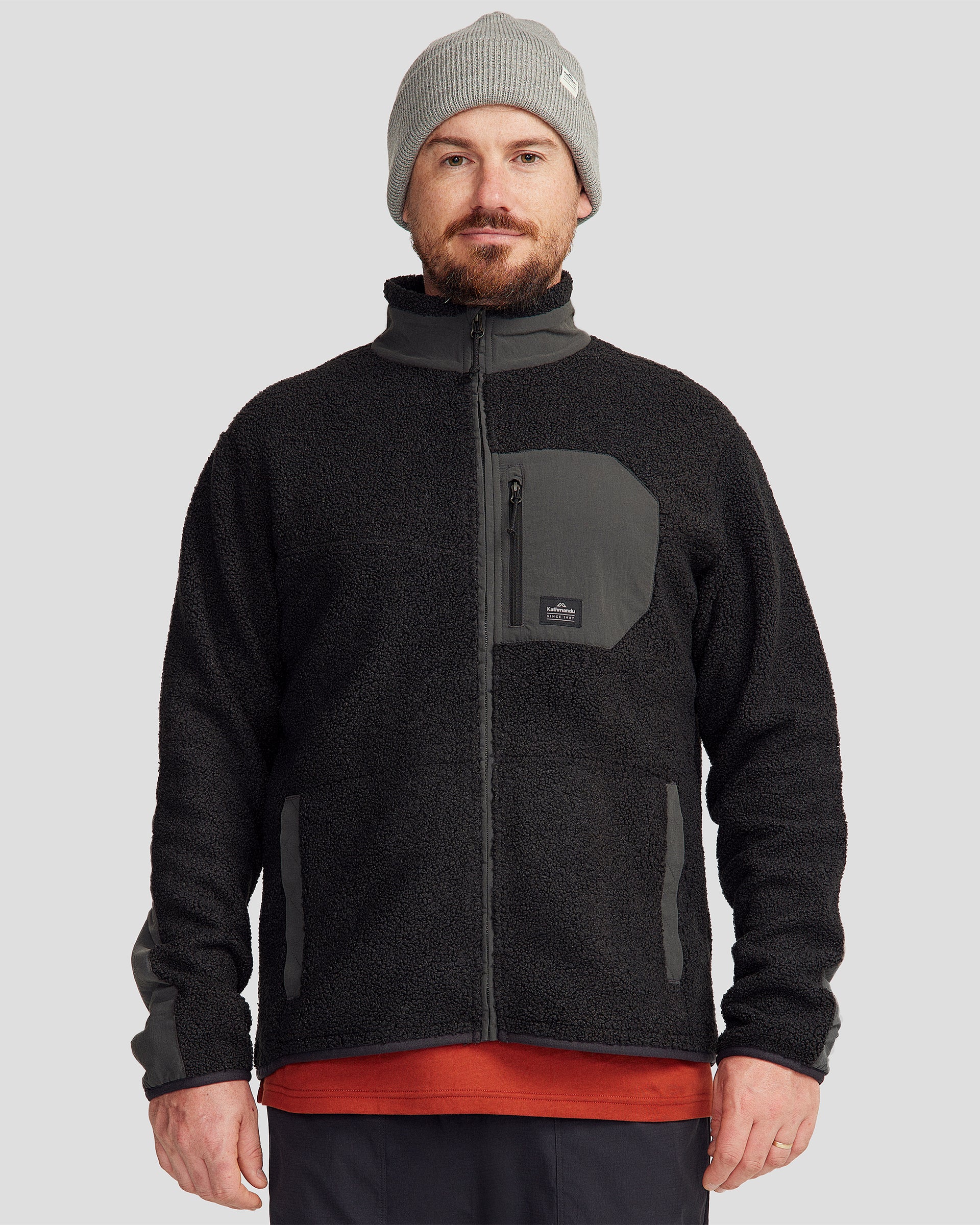 Men's Co-Z High Pile Jacket v3 - Black Stingray
