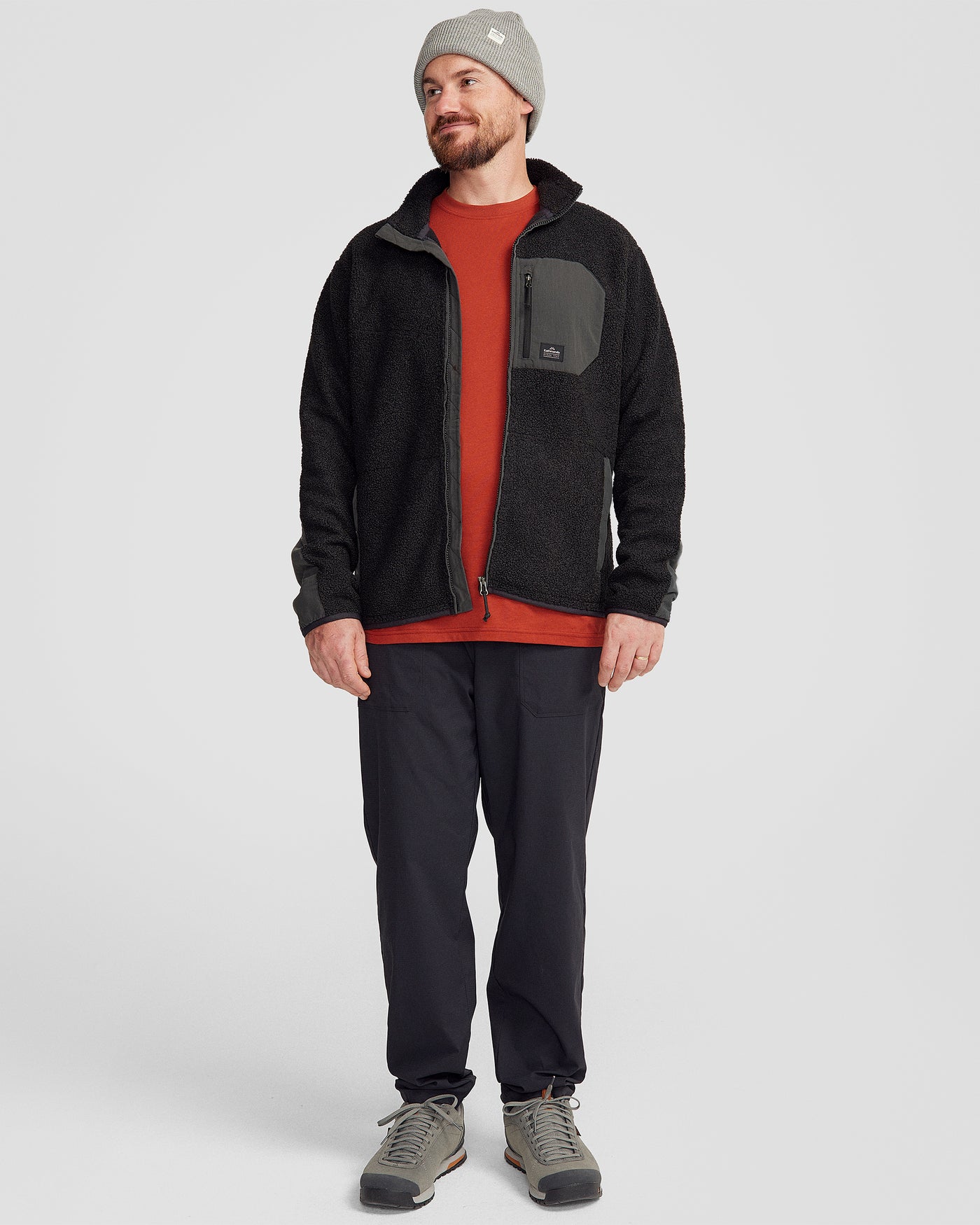 Men's Co-Z High Pile Jacket v3 - Black Stingray