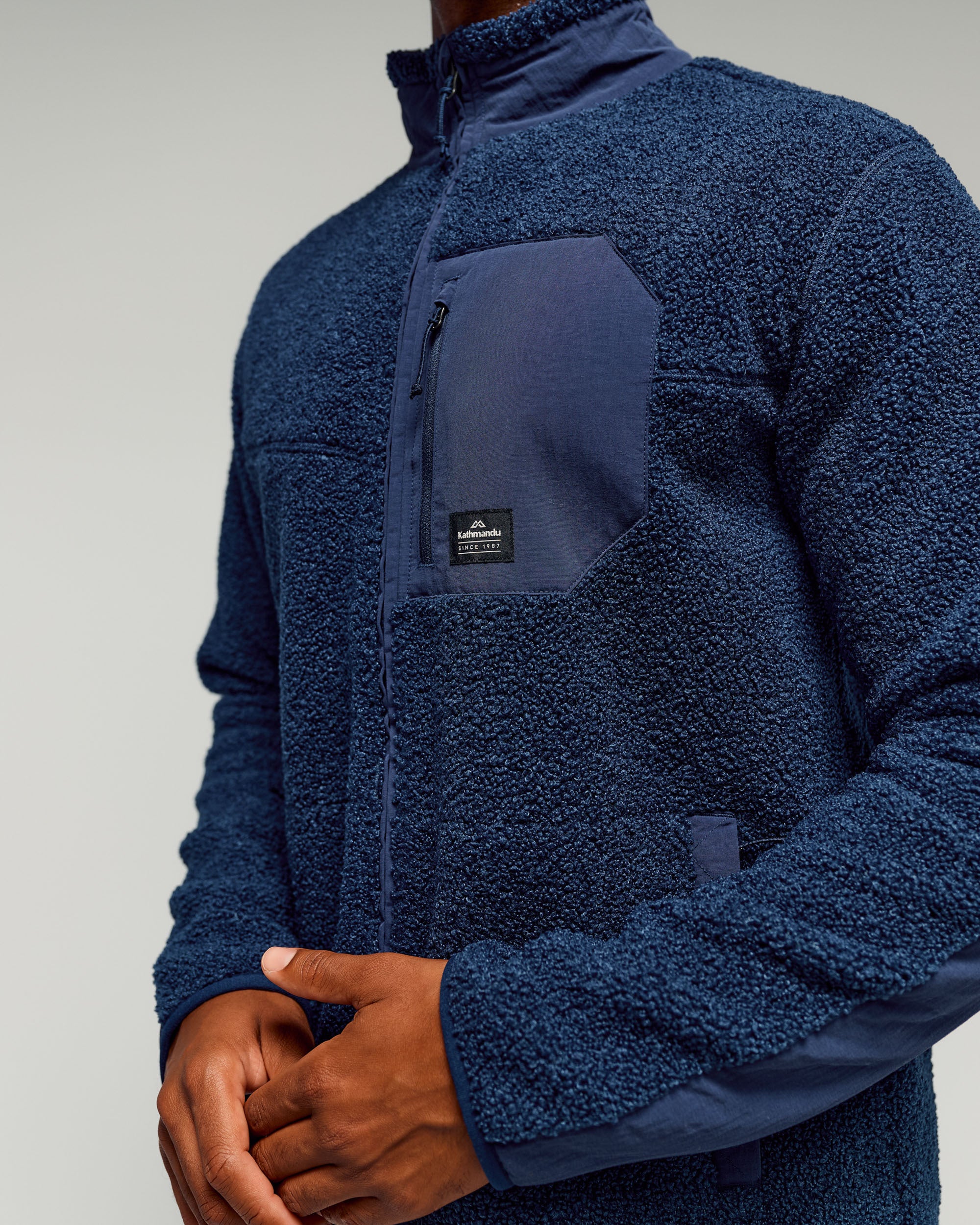 Men's Co-Z High Pile Jacket v3 - Classic Navy – Kathmandu NZ