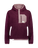 Women's Co-Z High Pile Hooded Pullover v2 - Mulberry/Dark Thistle