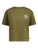 Women's Kathmandu Logo Sunburst Organic Cotton T-shirt - Dark Fern