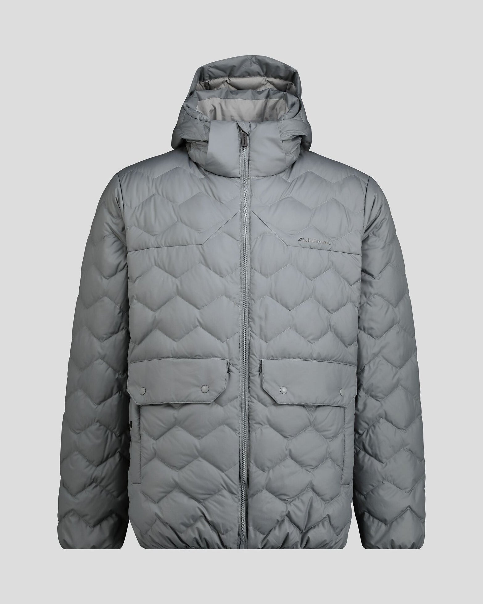 Men's Any Time Down Hooded Parka Jacket- Moon – Kathmandu NZ