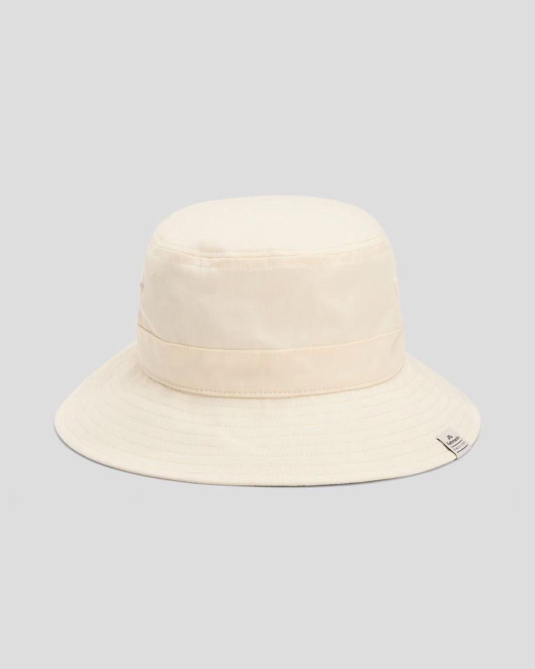Monty Canvas Bucket Hat in Natural