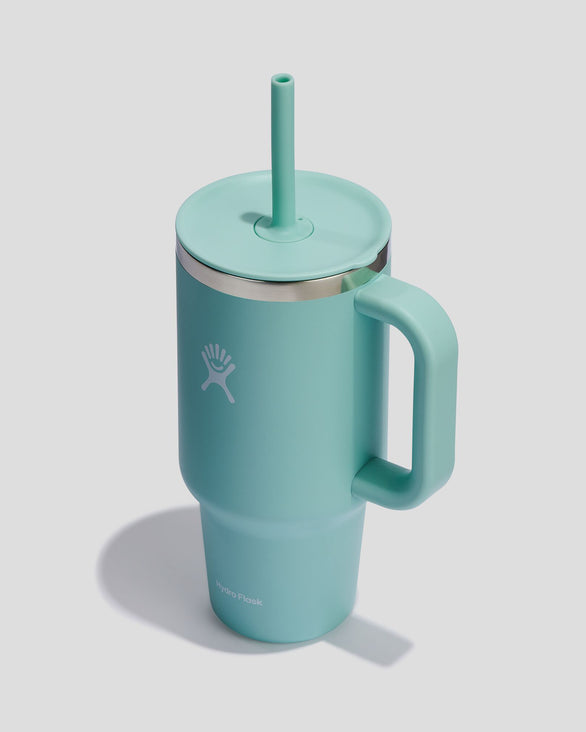 Hydro Flask Travel Tumbler and Straw 946 ml Dew – Kathmandu NZ