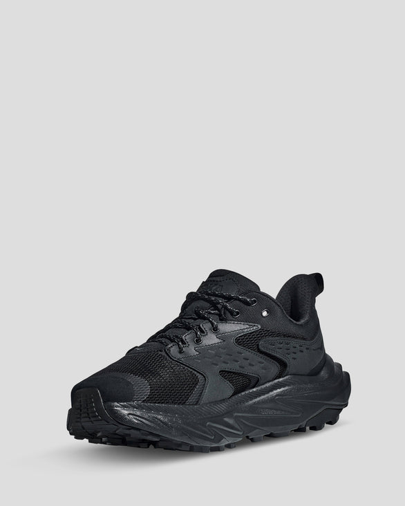 Men's Hoka Anacapa Low GTX Hiking Shoes Black – Kathmandu NZ