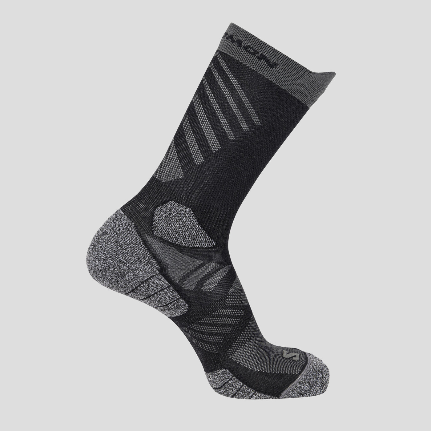 Salomon Aero Crew Socks - Black/Castlerock