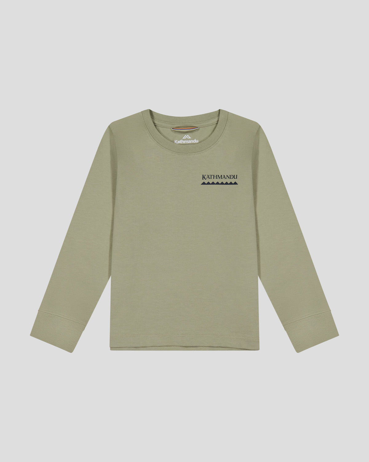 b1398_ojx_kids_heritage_logo_organic_cotton_long_sleeve_tee_green_flatlay_d_1745458675000