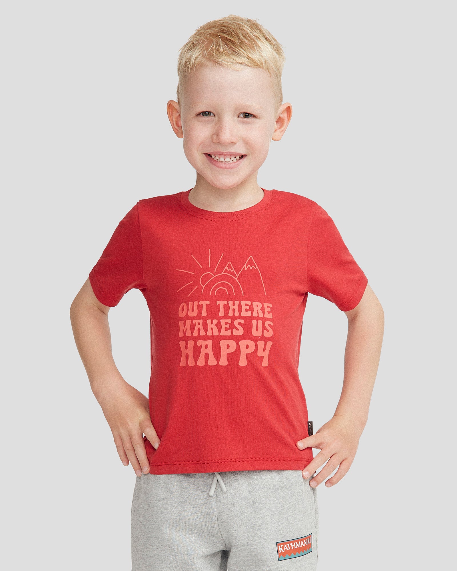 Red Polkadot - Inspired By Harry Styles - Sustainably Made Kids T-shirt main image 1