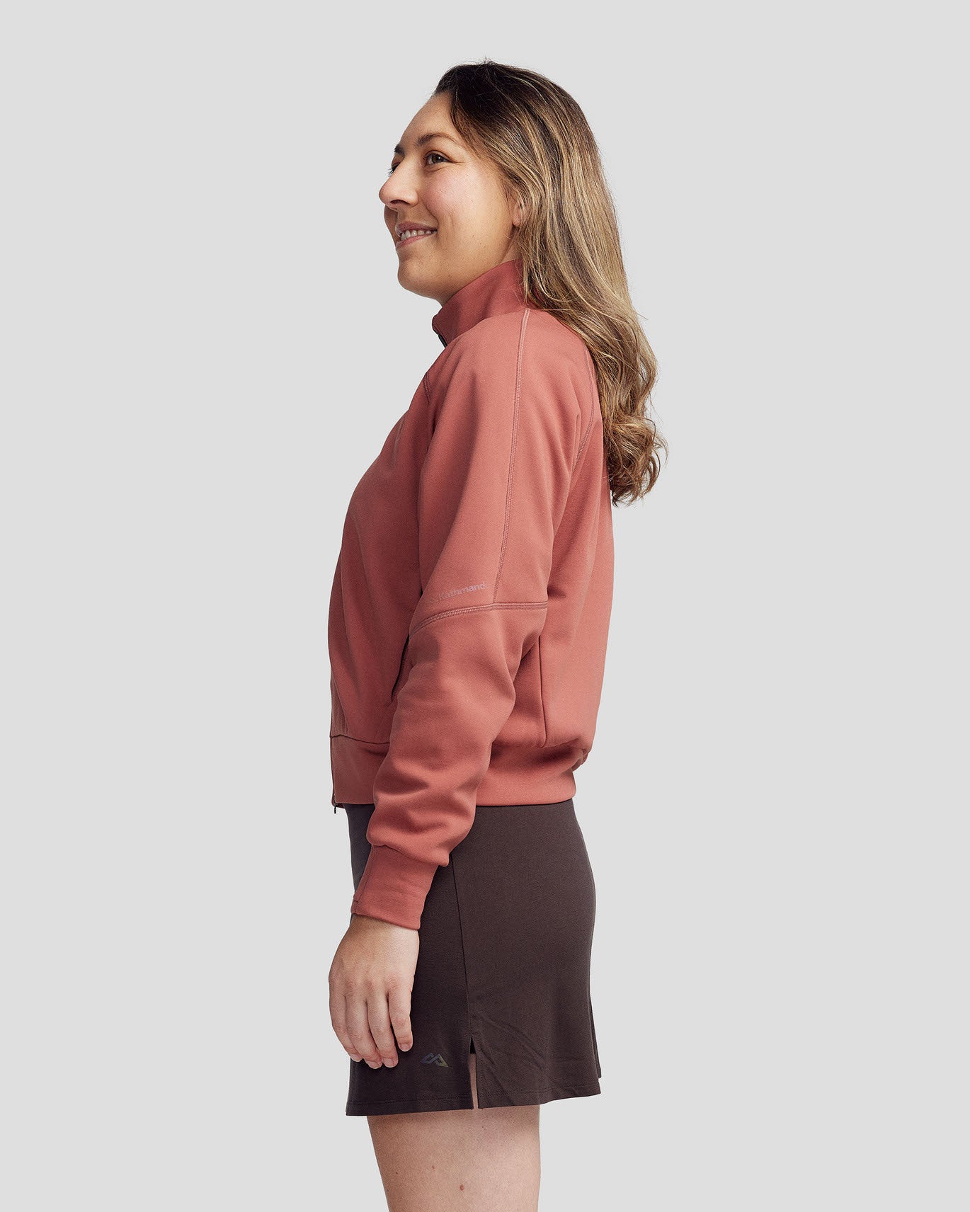 Women’s Anytime Bomber Jacket  -  Dark Clay