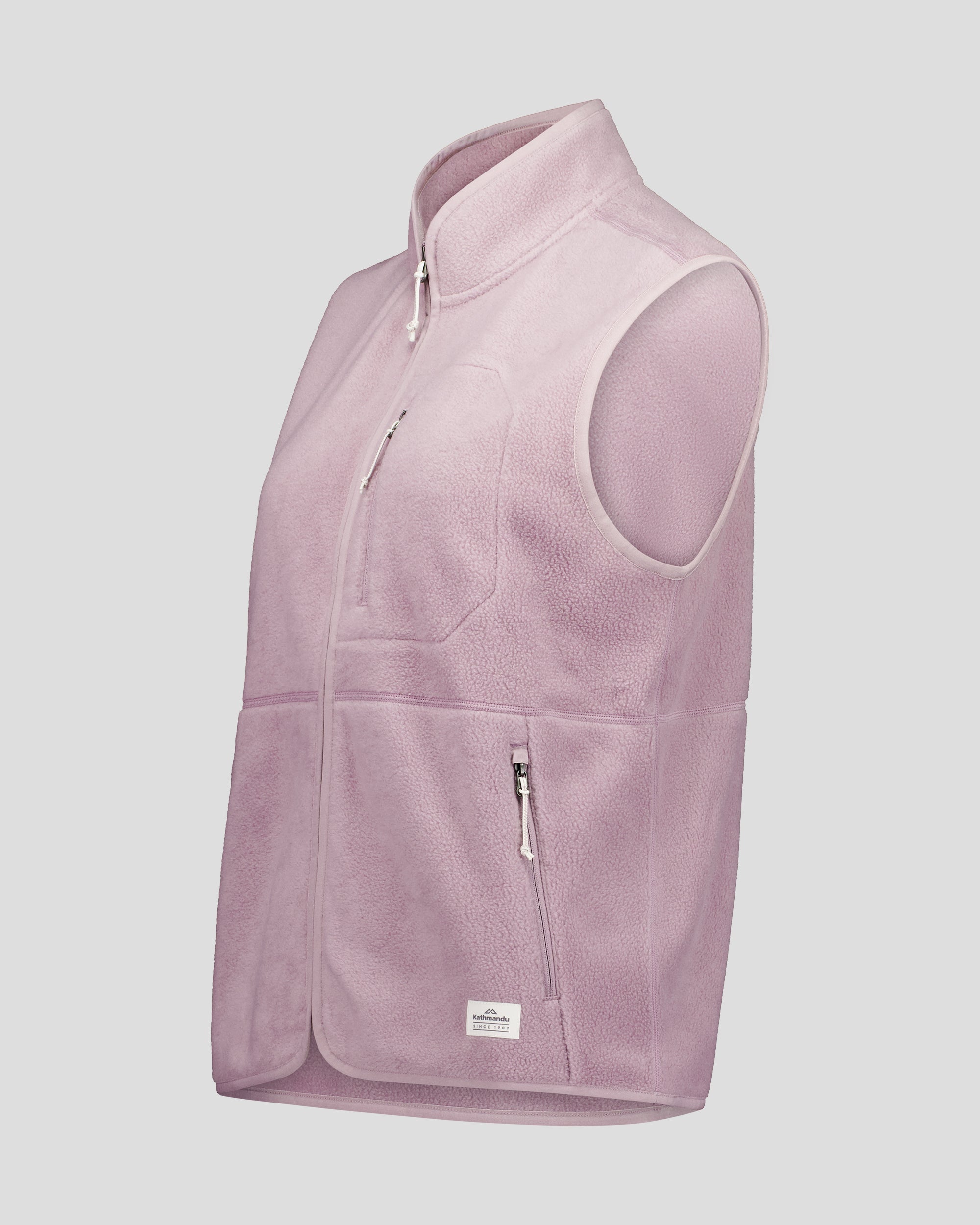 Women's Trailhead Fleece Vest - Thistle – Kathmandu NZ