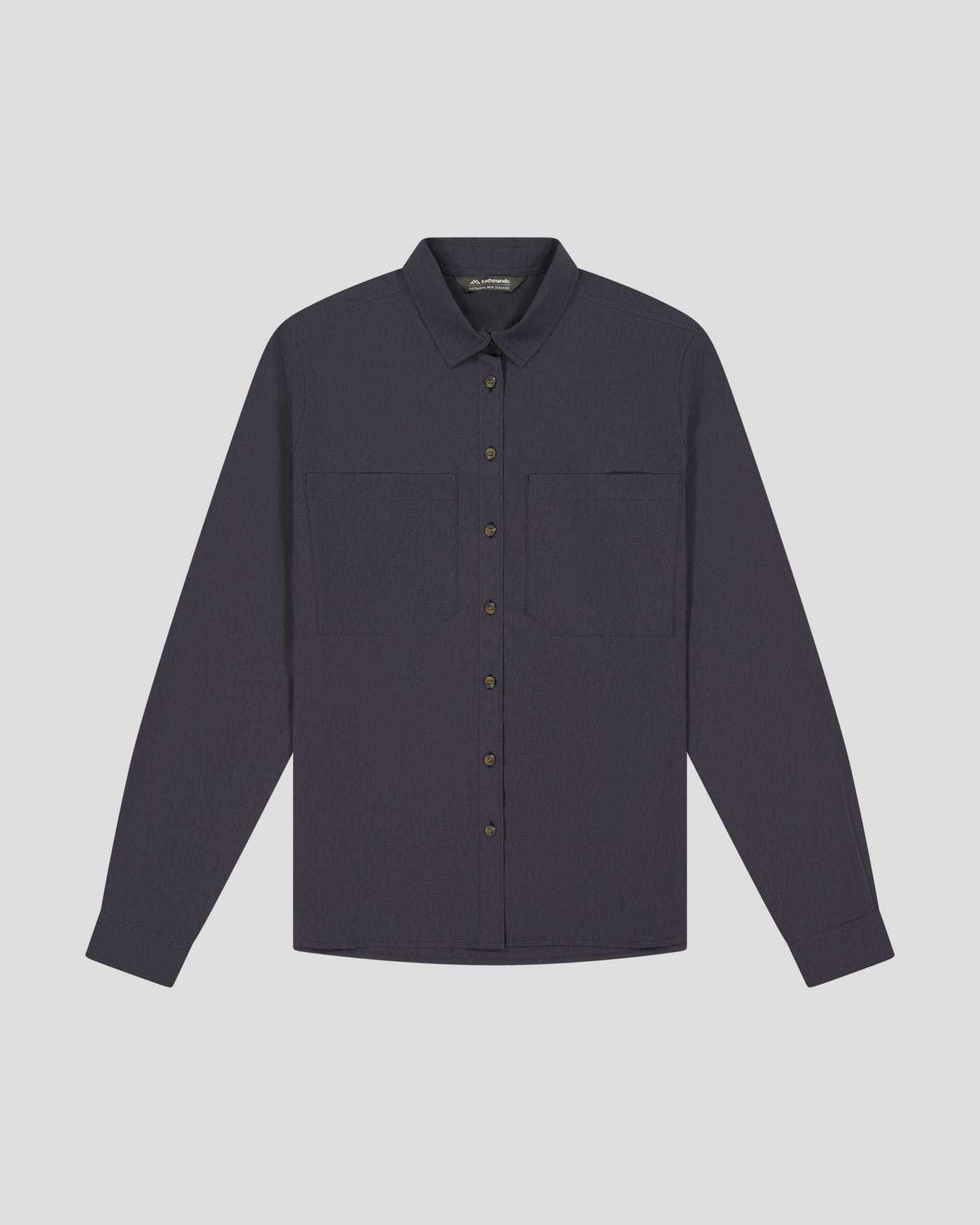 Women’s Flight Stretch Long Sleeve Shirt  -  Washed Black