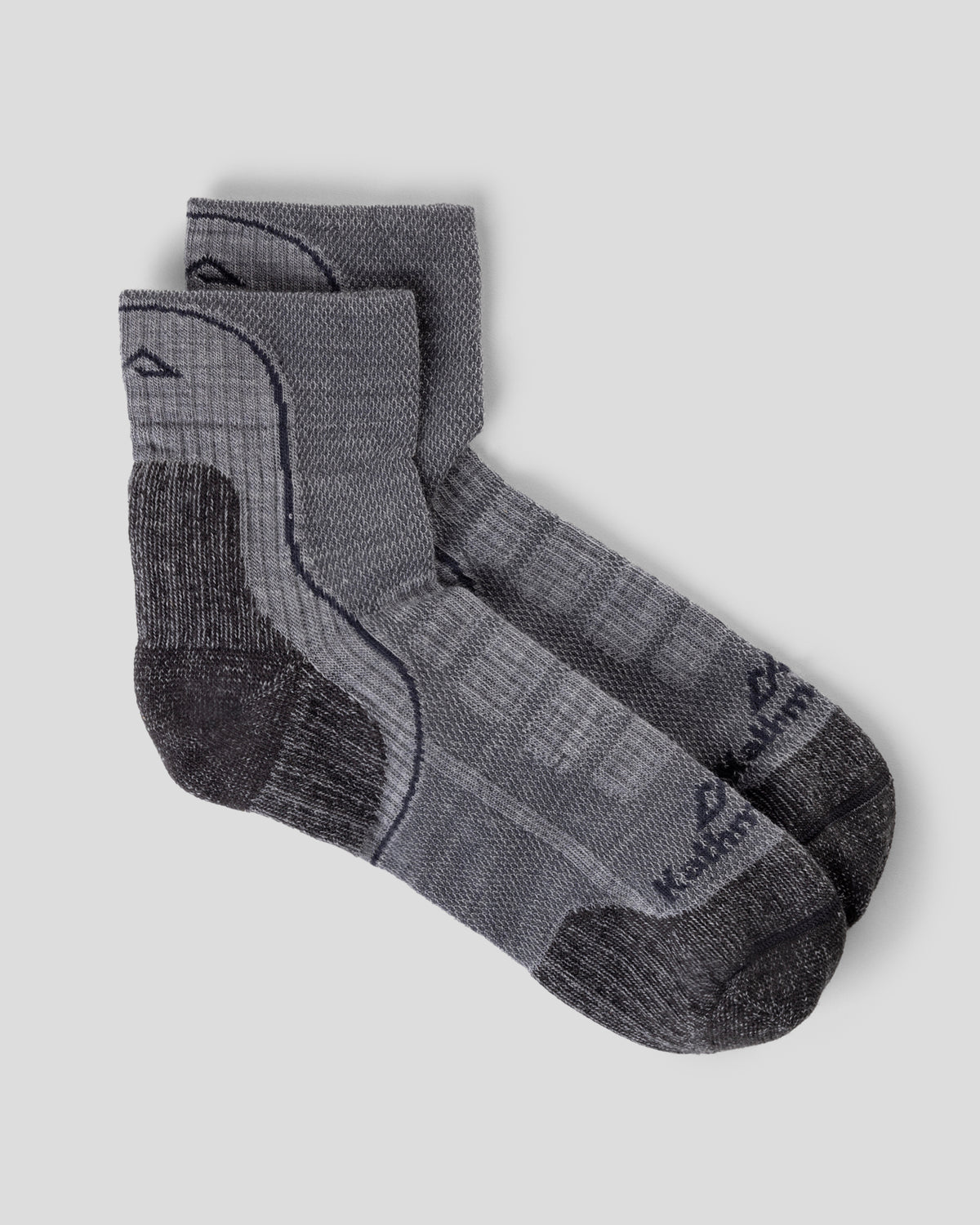 Ridge Wool Blend ¼ Crew Sock - Grey Marle – Kathmandu NZ