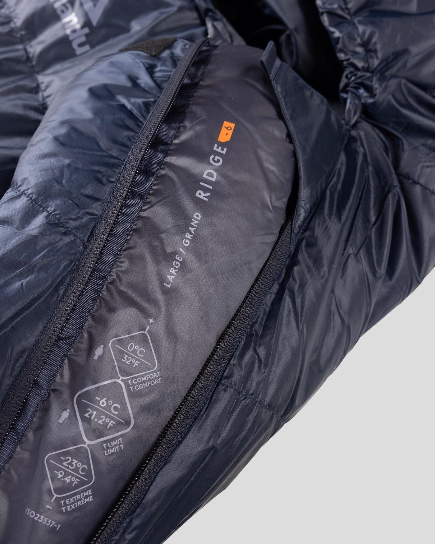 Ridge - 6 Sleeping Bag - Large - Pure Navy/Light Navy