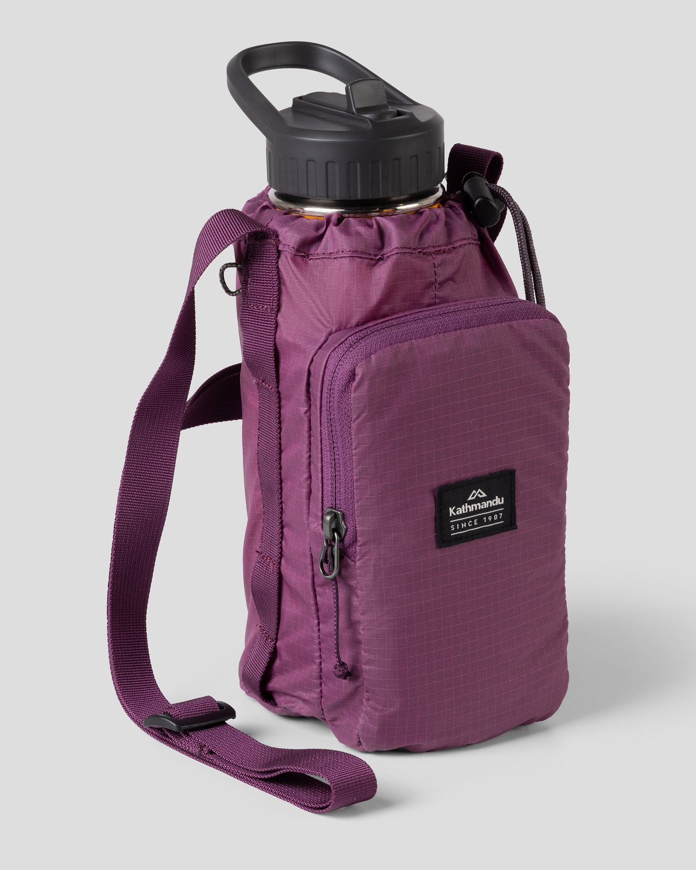Pack&Go Bottle Holder - Washed Berry
