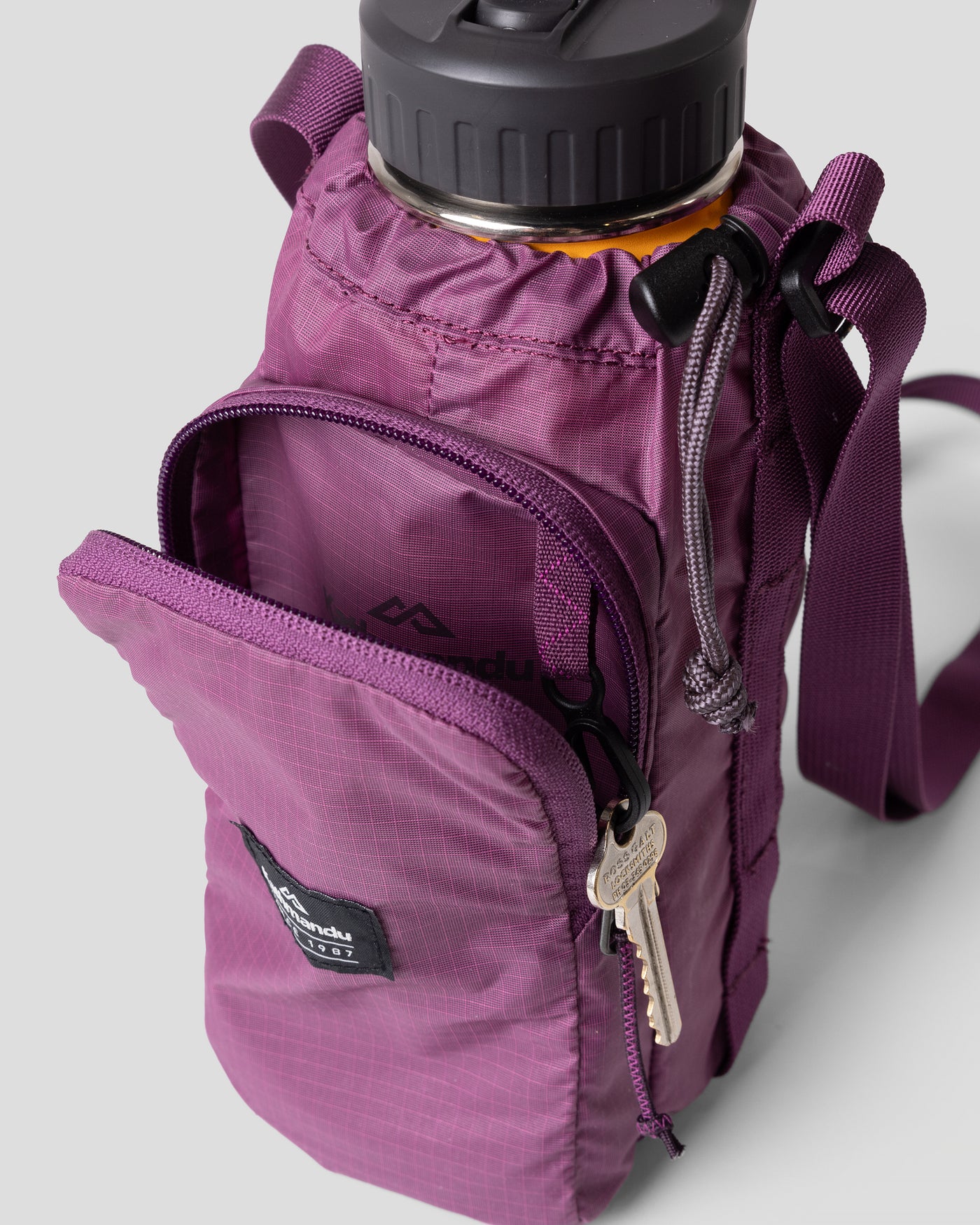 Pack&Go Bottle Holder - Washed Berry
