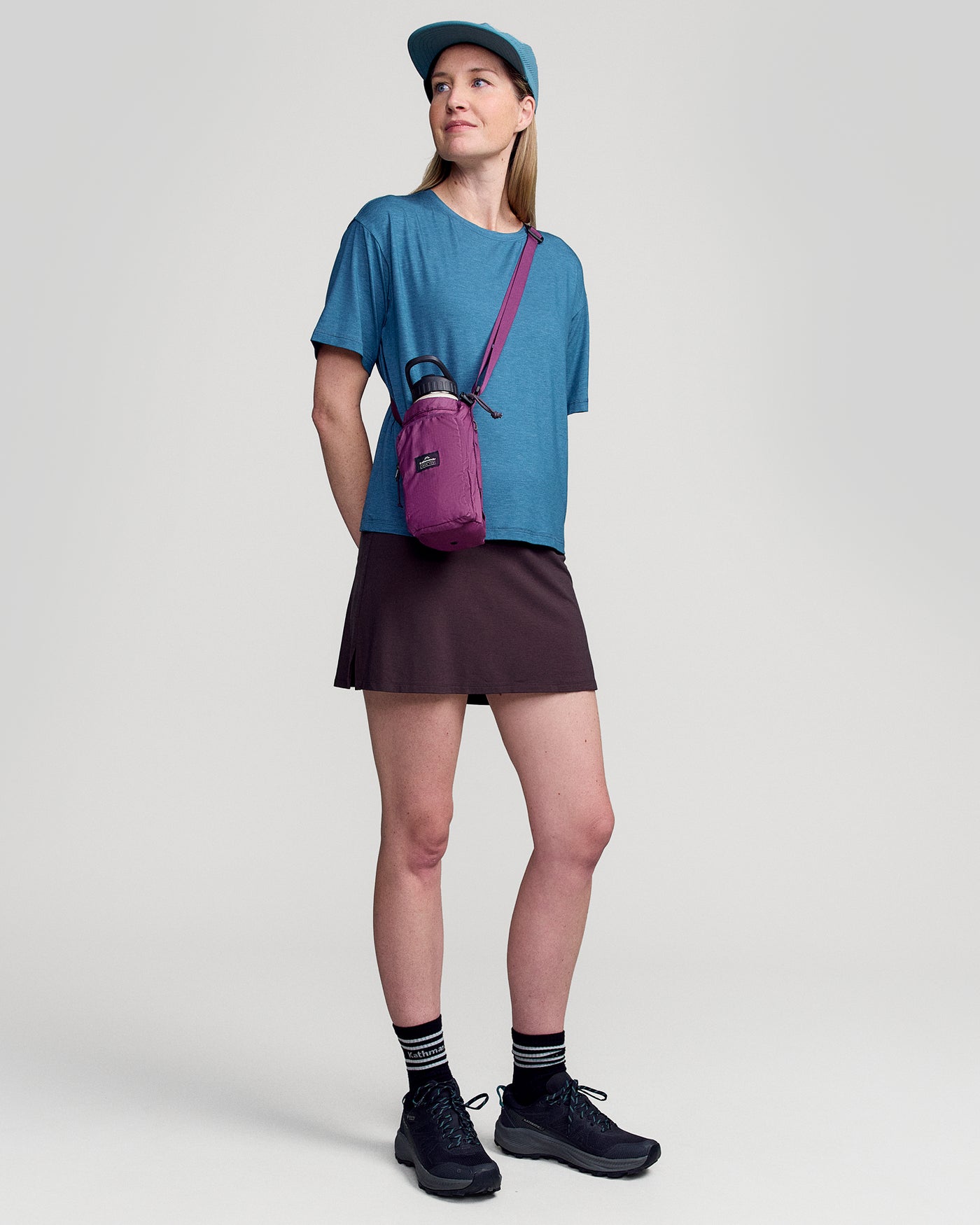 Pack&Go Bottle Holder - Washed Berry