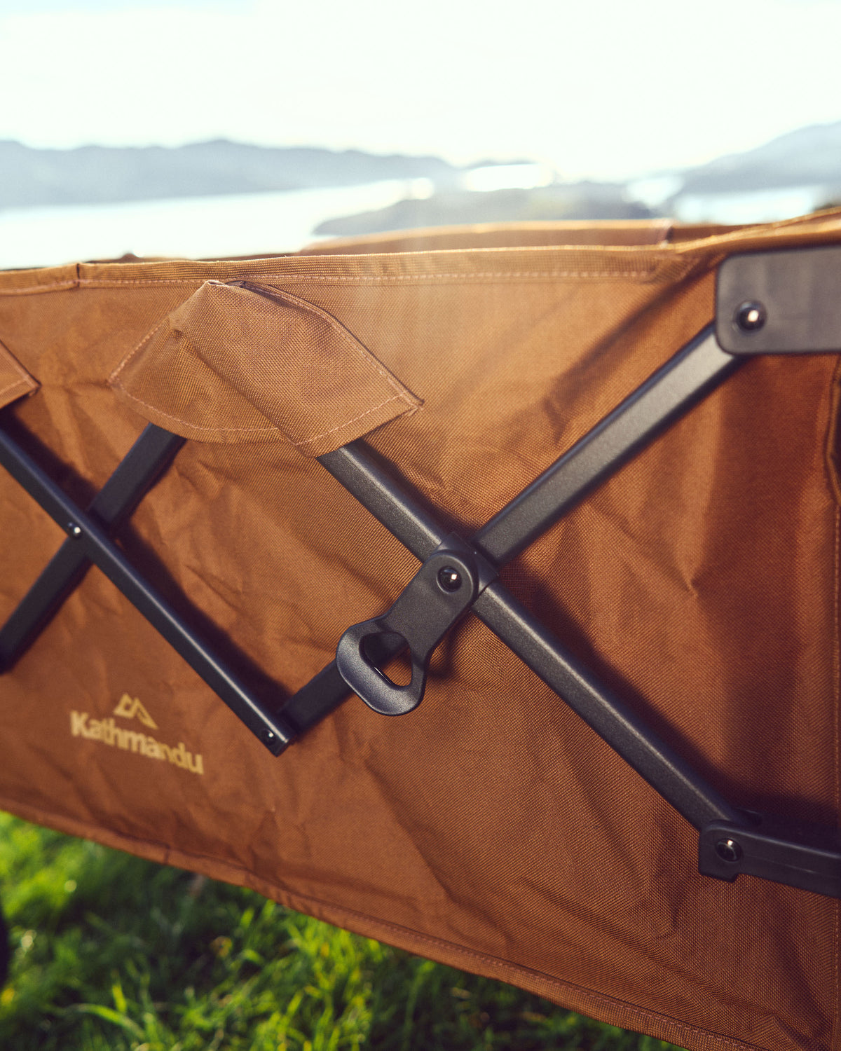 Retreat Camp Trolley - Bark/Canvas