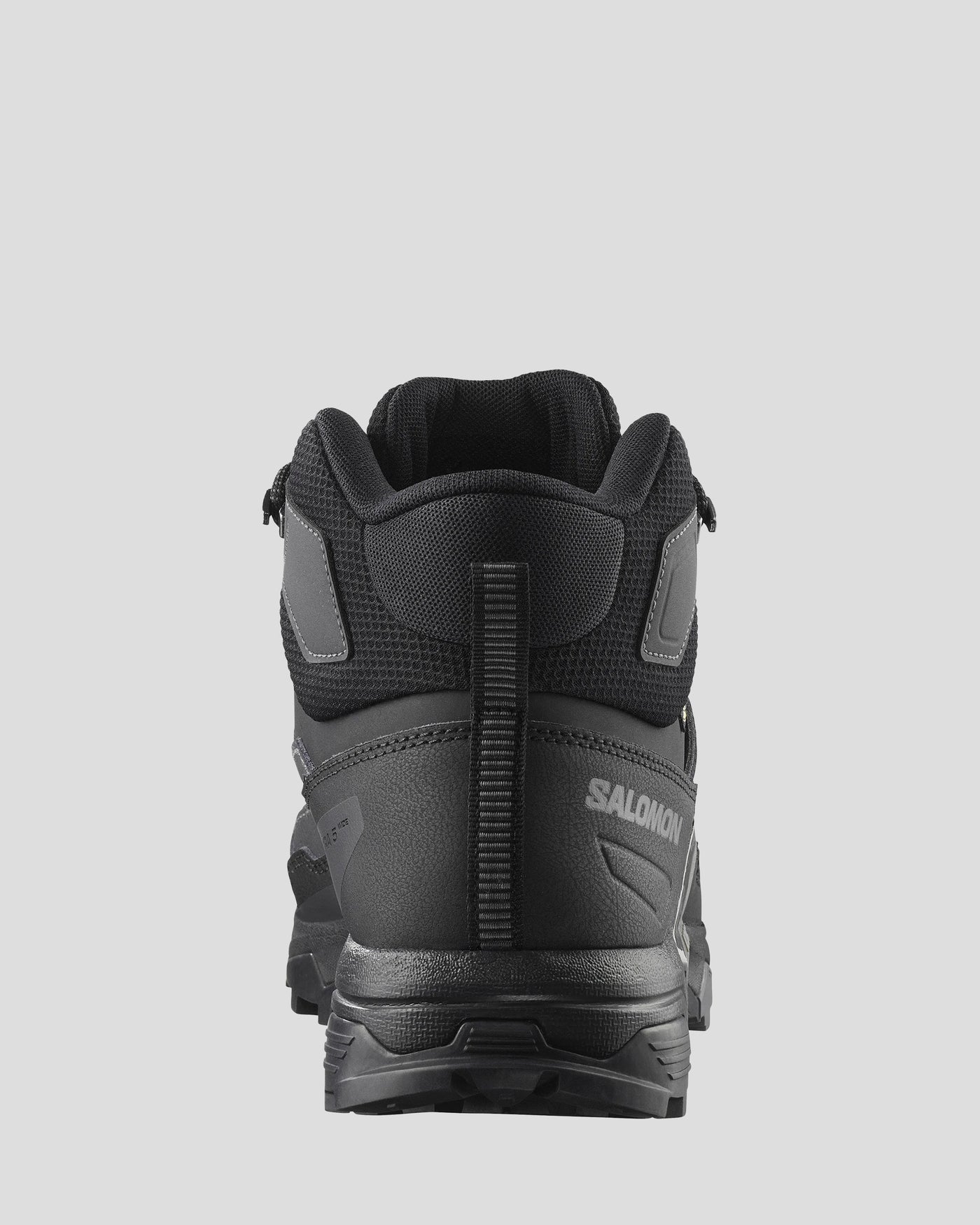 Men's Salomon X Ultra 5 GTX Mid Hiking Boots - Wide - Black/Asphalt/Castlerock