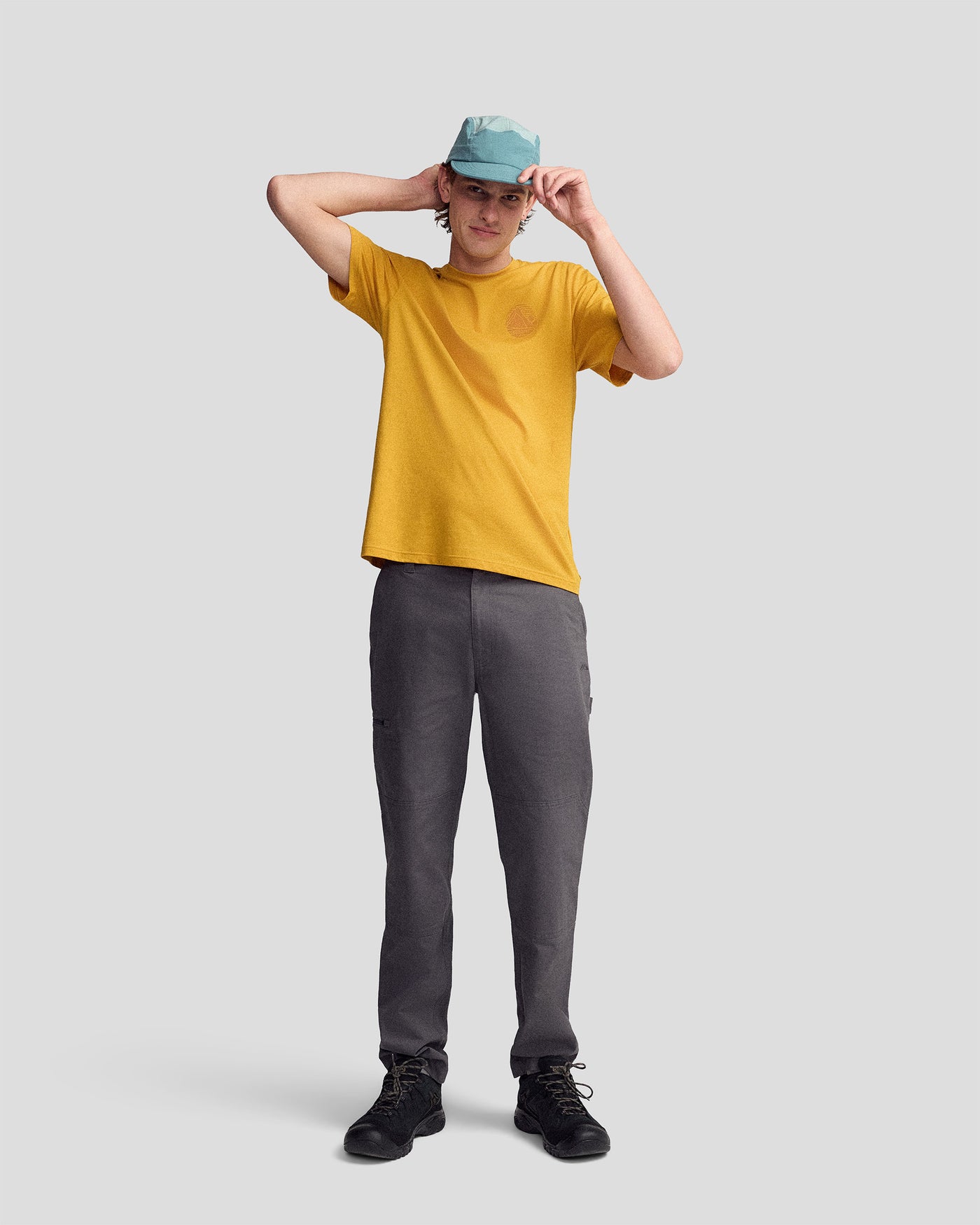 Men’s Mitre Peak Organic Cotton T-Shirt - Golden