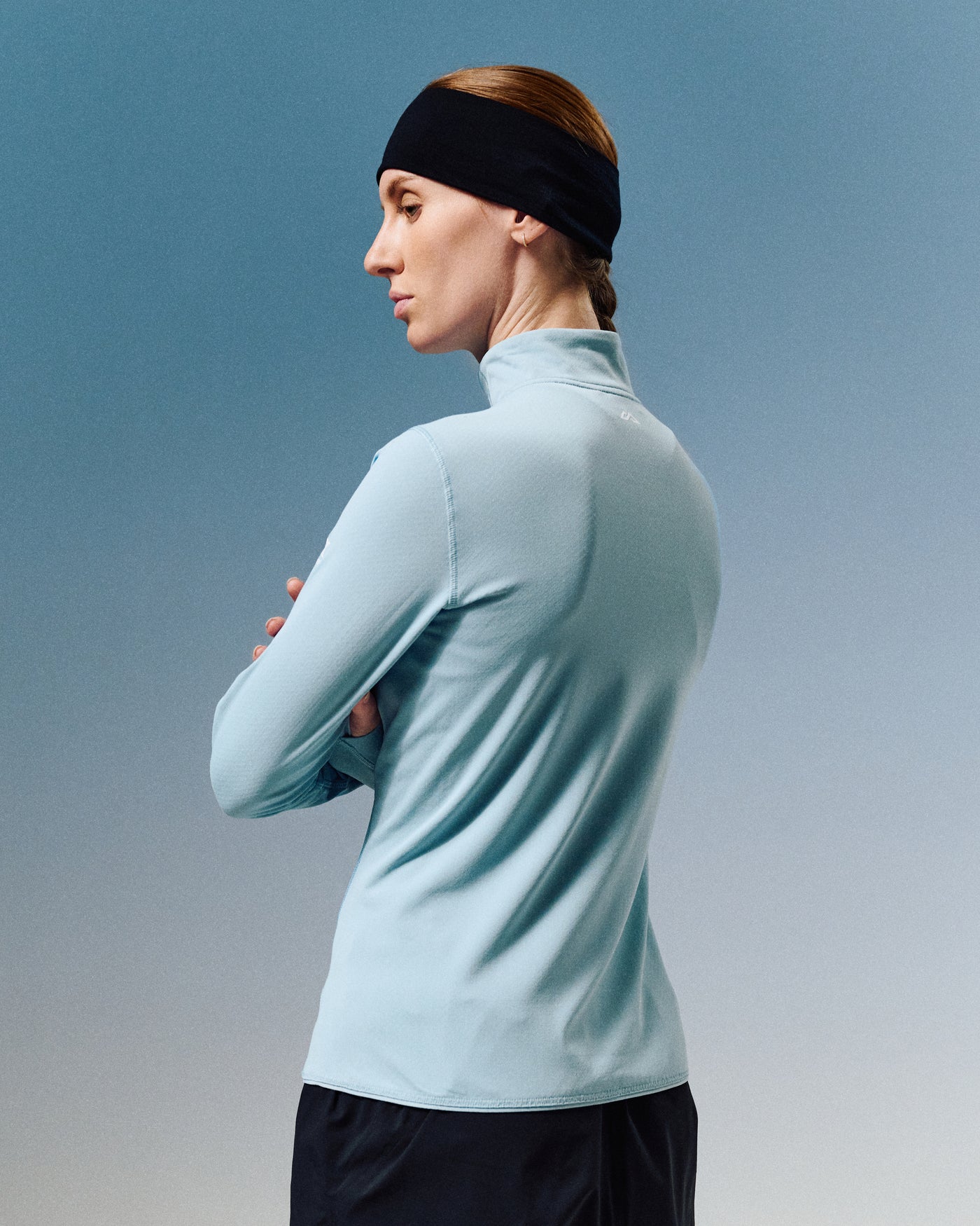 Women's XT Series Octa Fleece 1/2 Zip Long Sleeve Top - Tech Blue